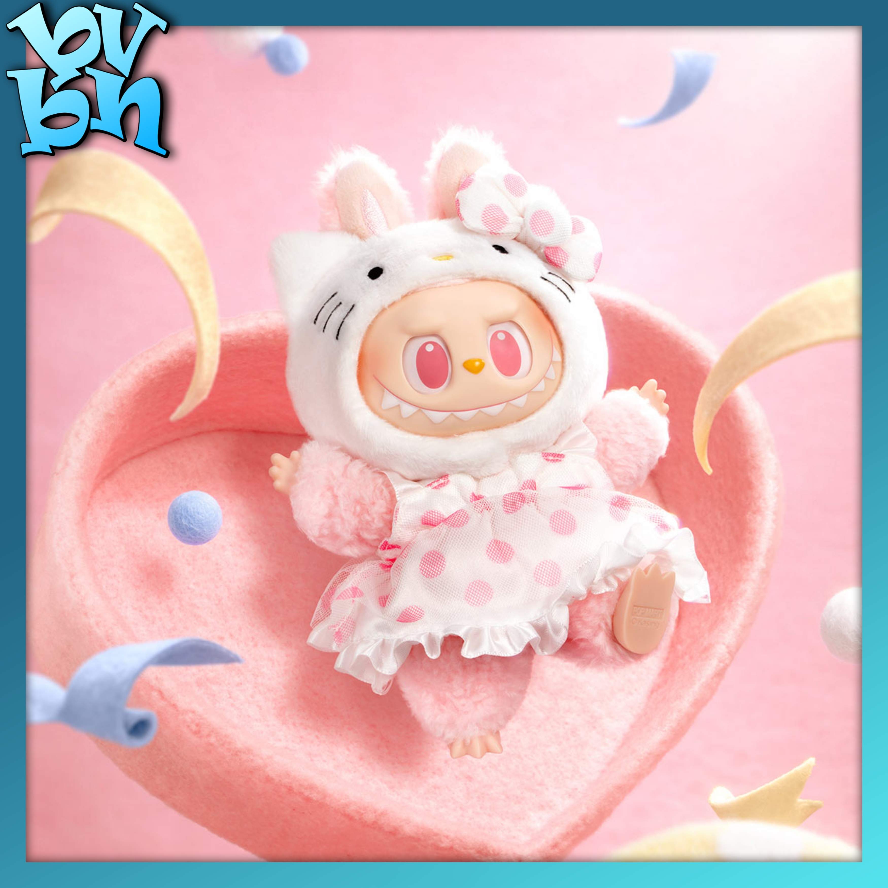 THE MONSTERS x Hello Kitty and Friends Series-Vinyl Plush Pendant Blind Box