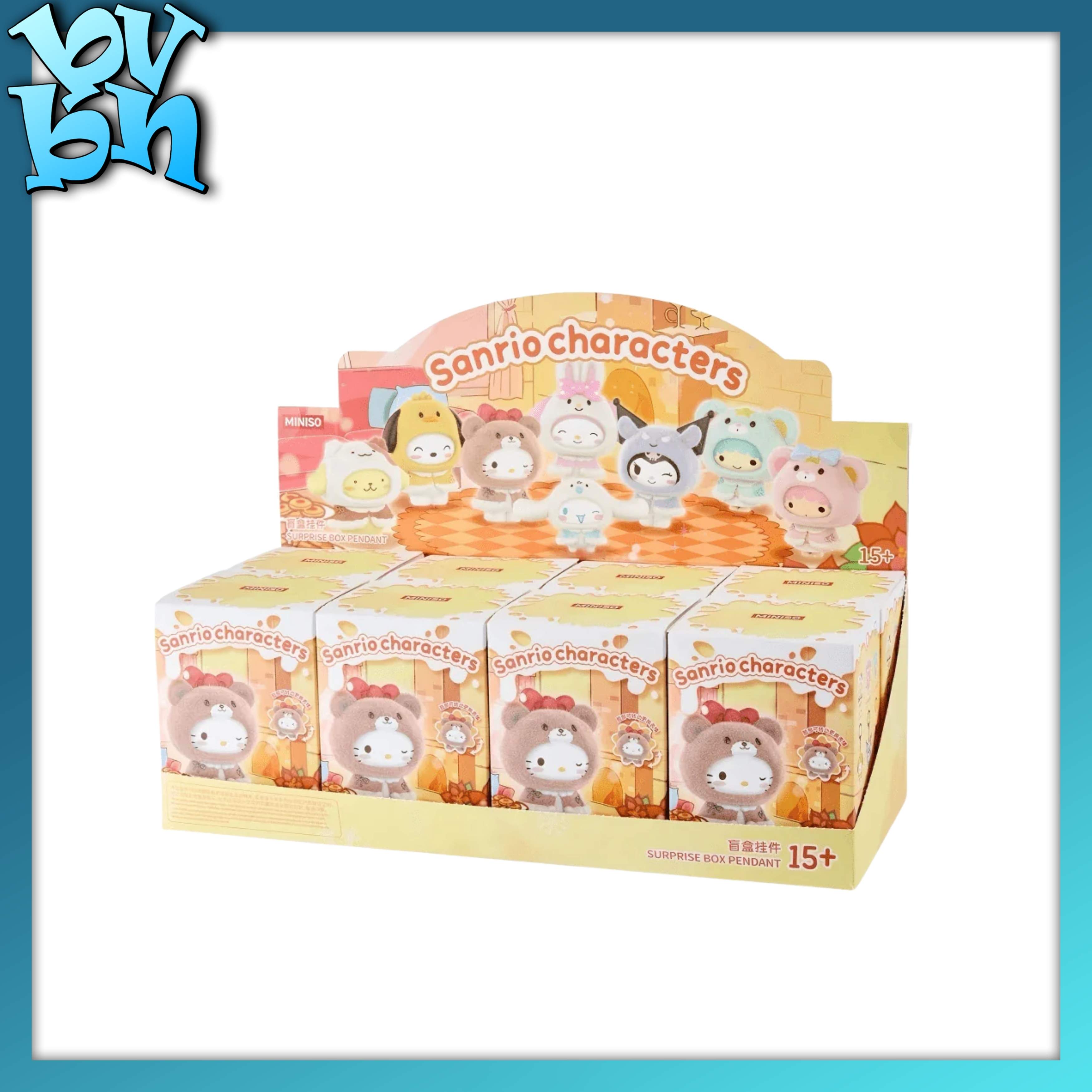 Sanrio Characters Little Cape Series Flocked Reversible Blindbox