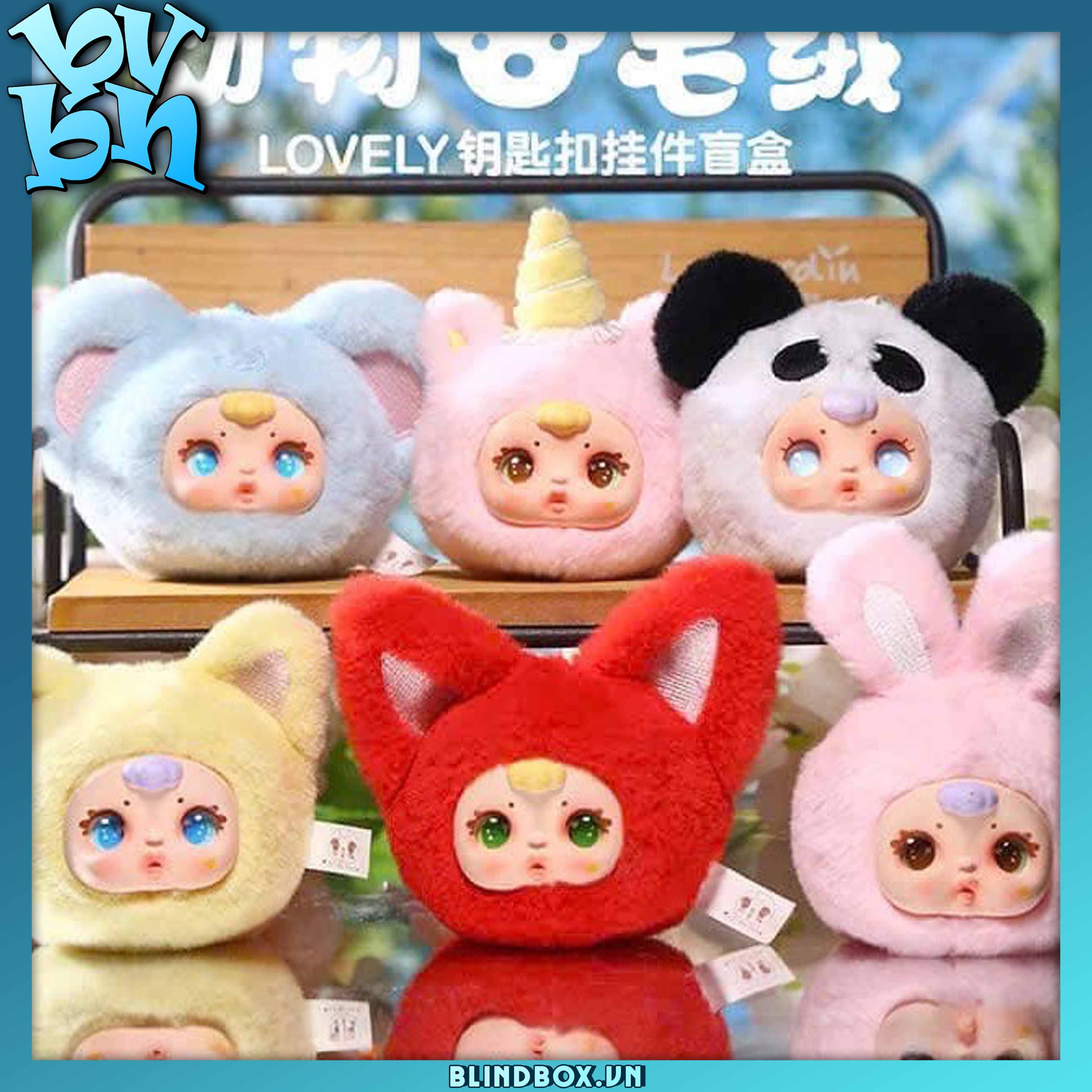 Lovely Mini Version 1 - Animal Plush Mini Things Woo