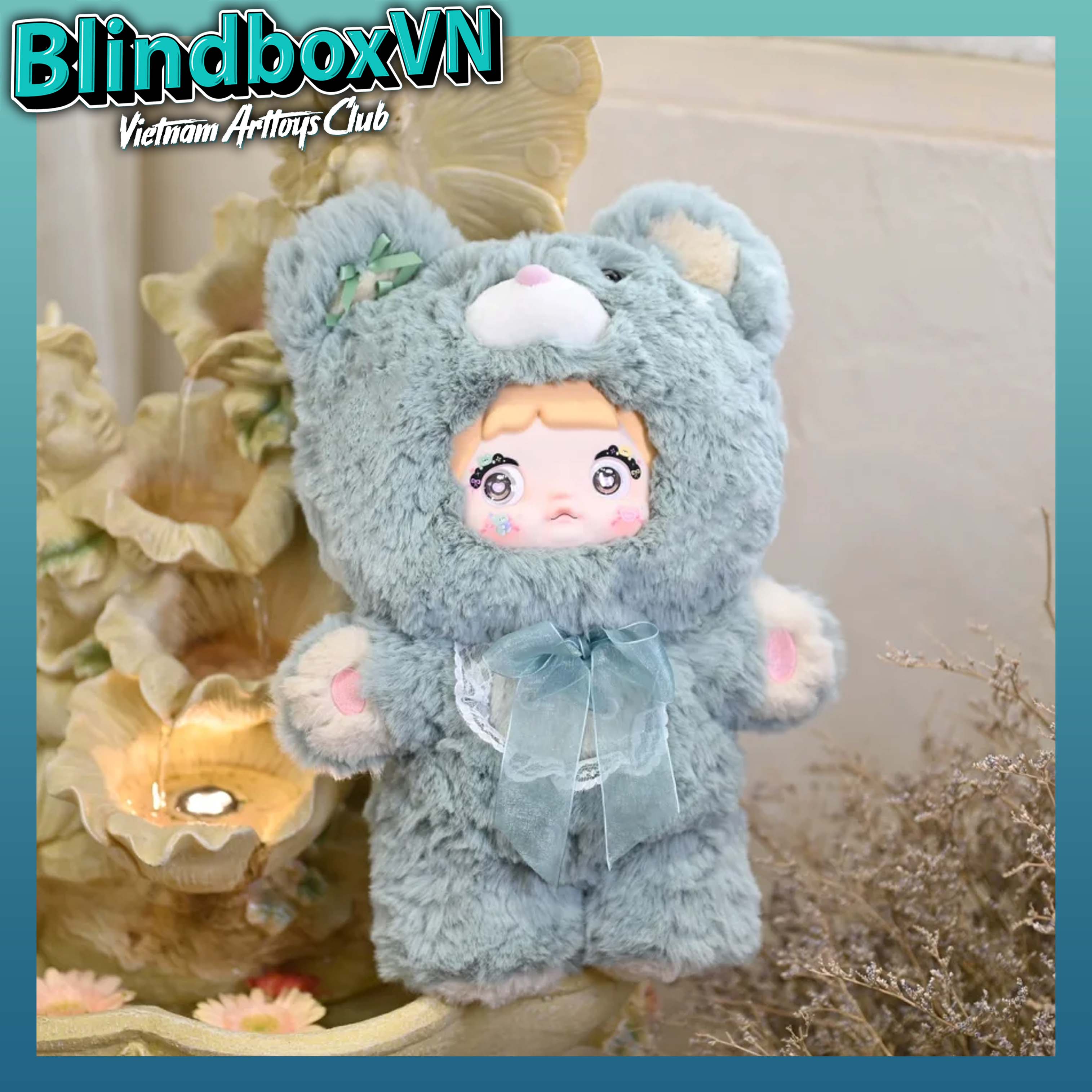 Nommi 400% Series Good Night Bear Blind Box Plush Doll