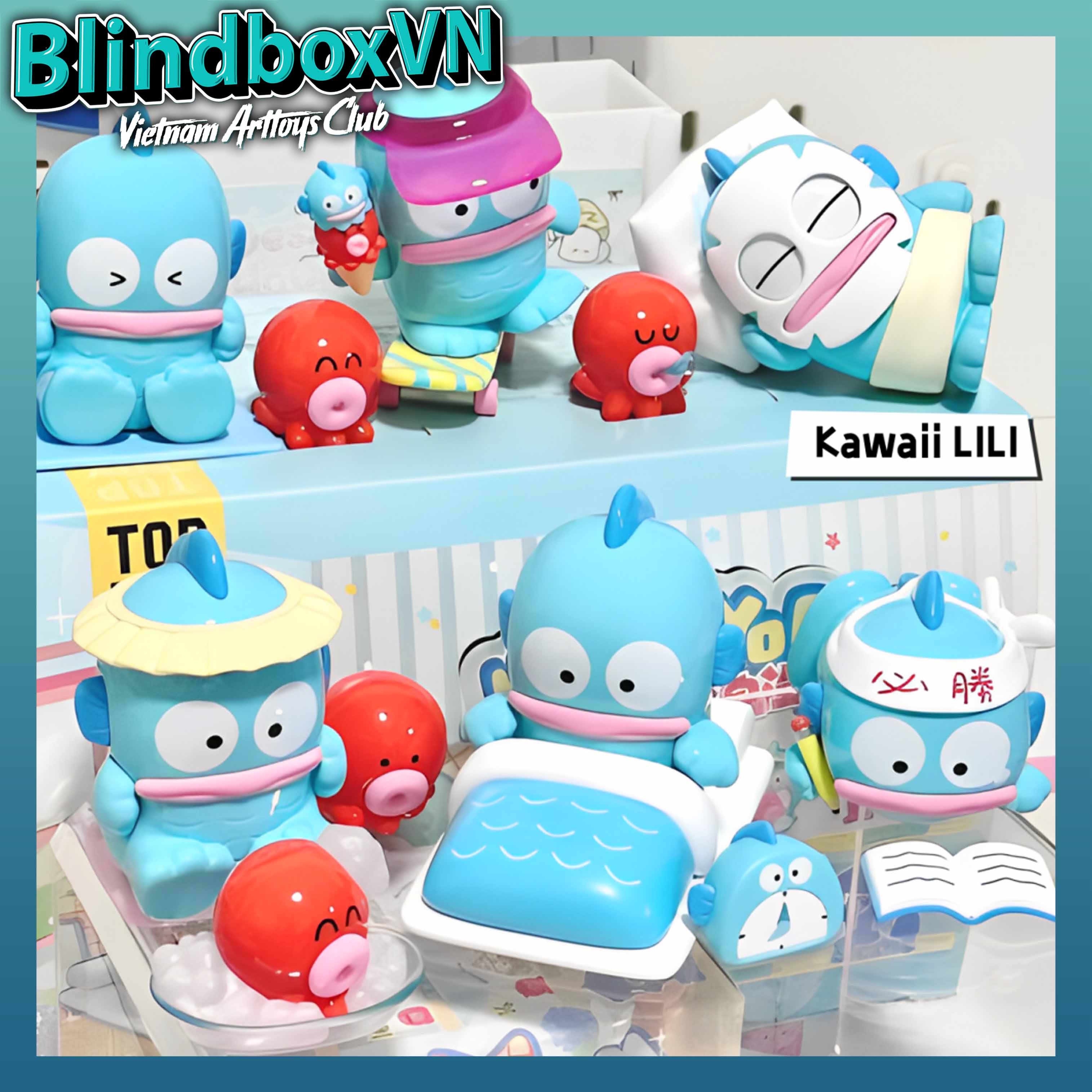 TOPTOY Sanrio Hangyodon Daily Romantic Series ( Chính hãng )