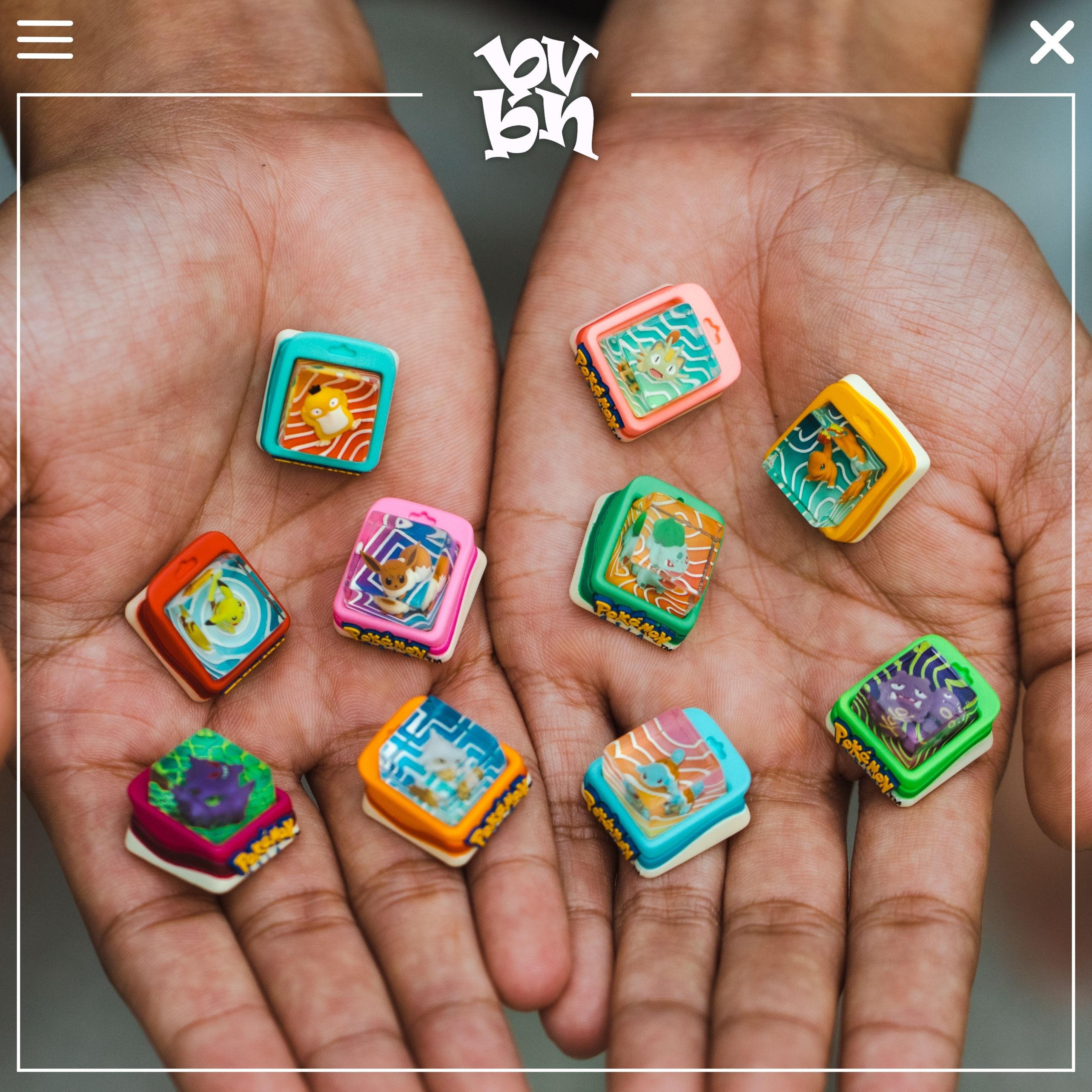 DWARF-FACTORY Pokémon Keycap
