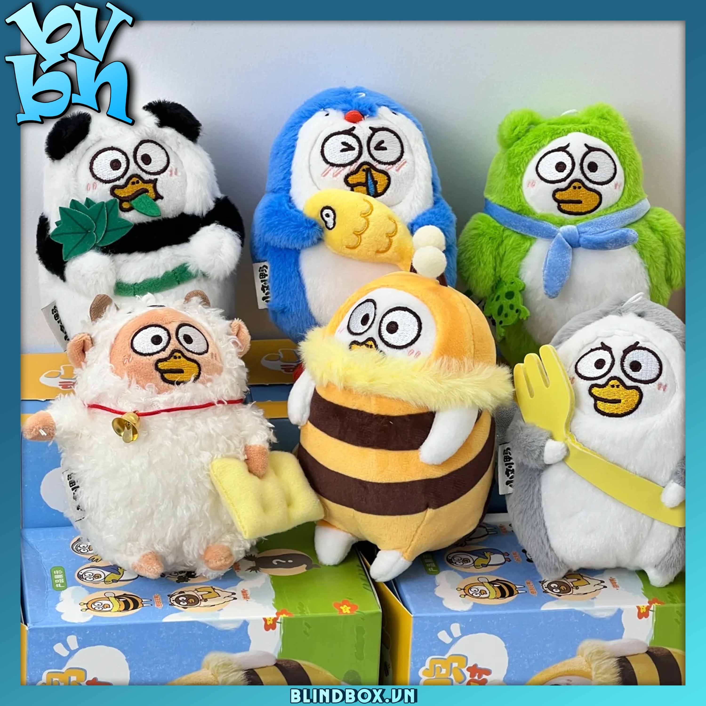 Duckyo Animal Party Series Plush Doll Blindbox