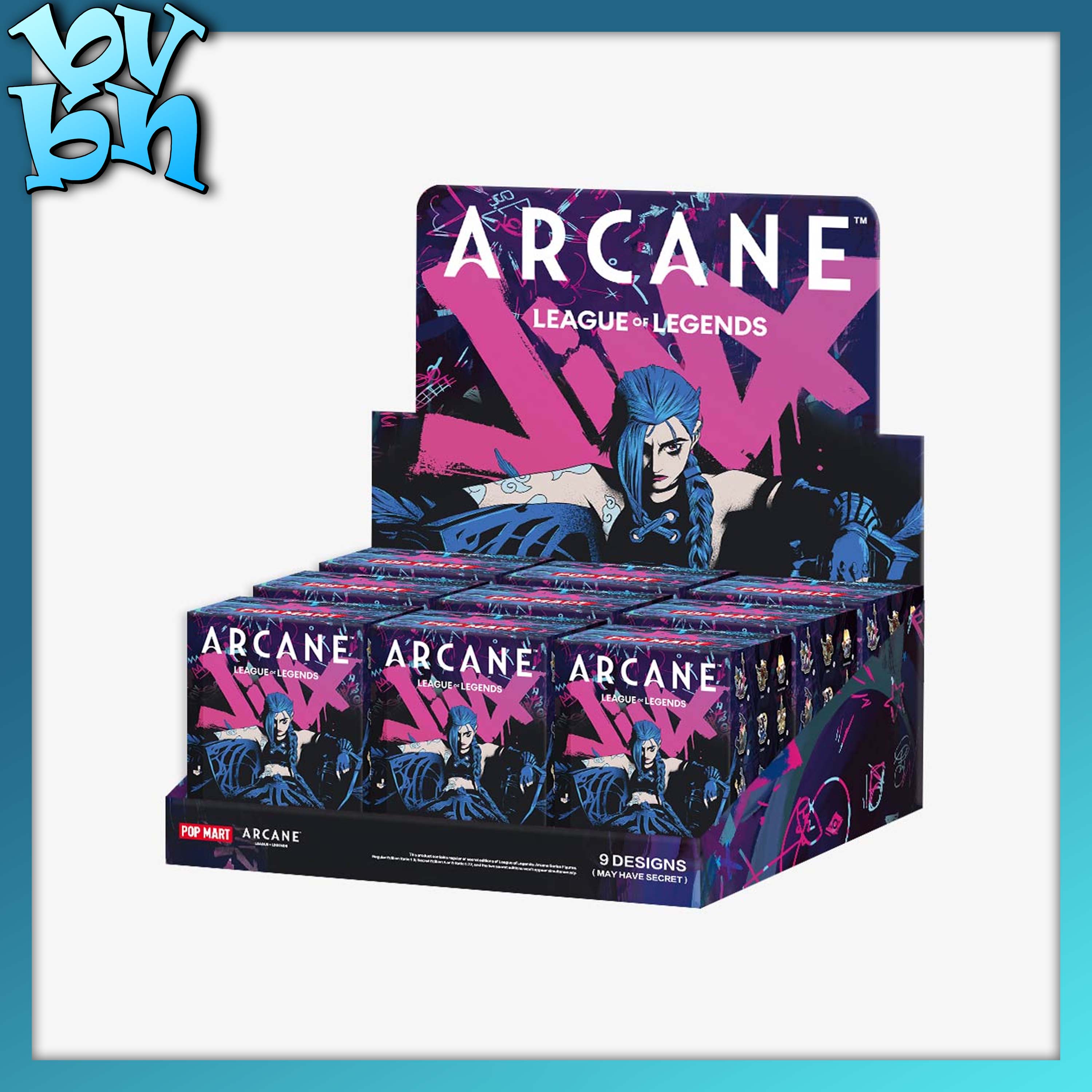 Blindbox League of Legends Arcane Series Figures