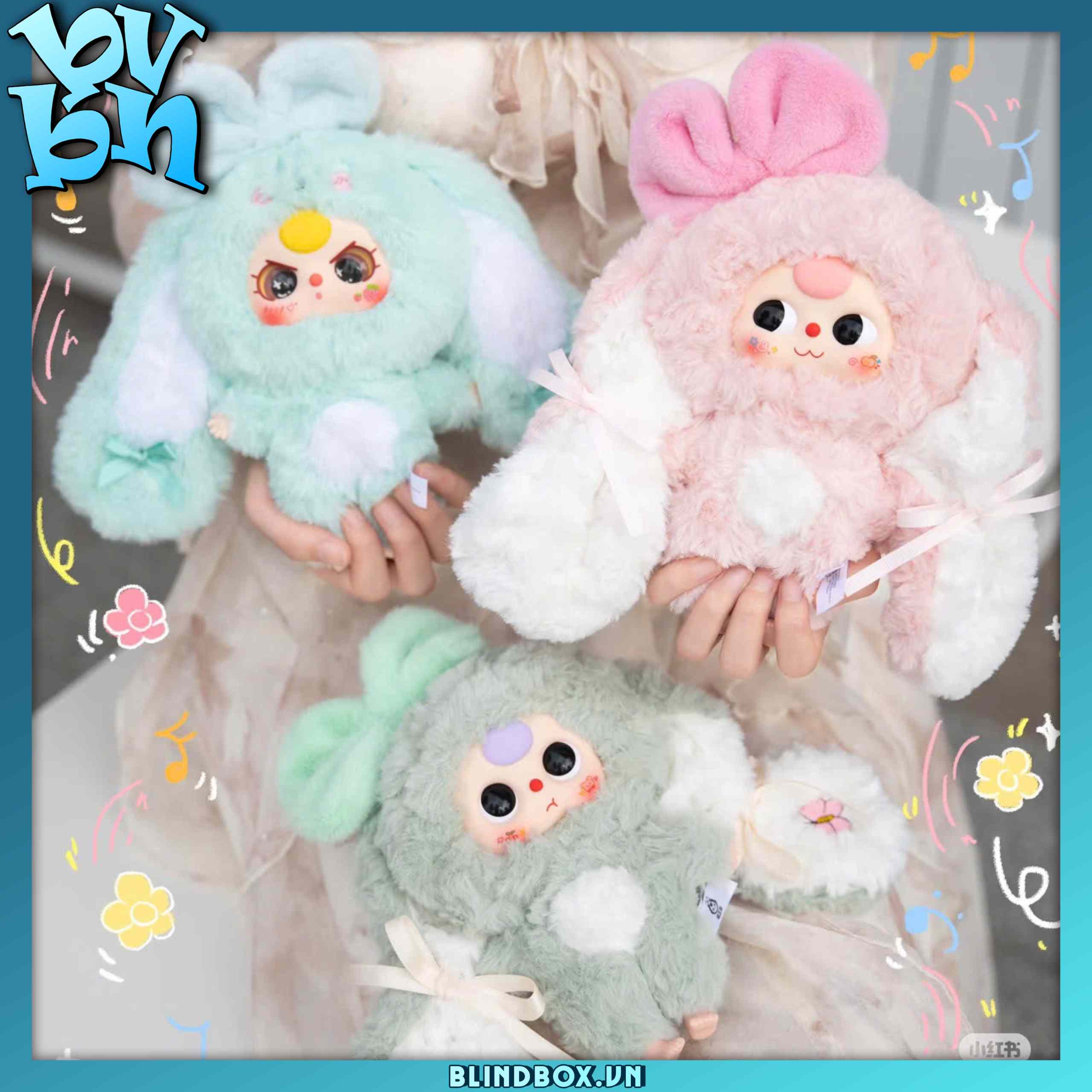 Baby Three - Bunny Return Plush Blindbox Series