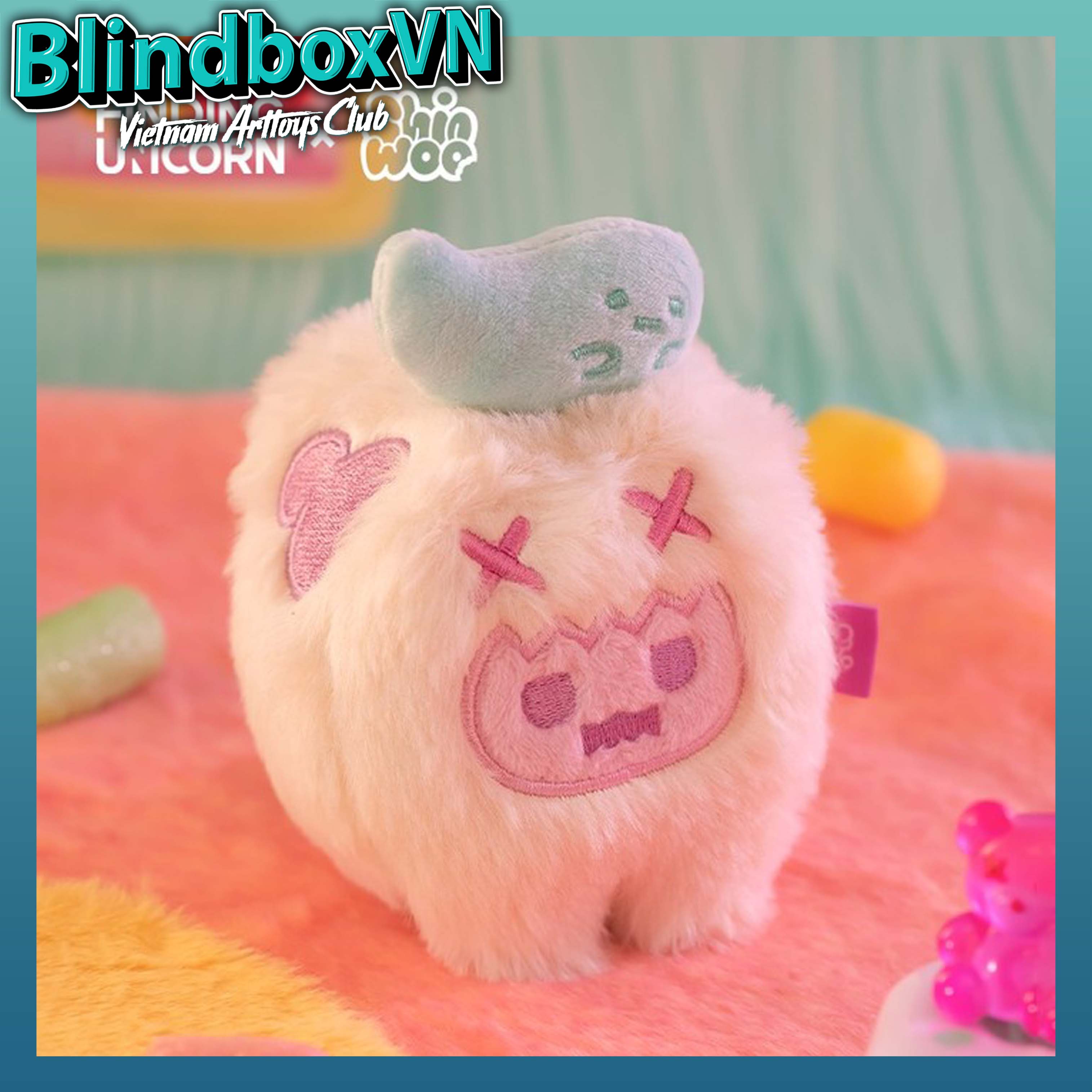 FINDING UNICORN ShinWoo Vampire Candy Shop Series Plush Blind Box
