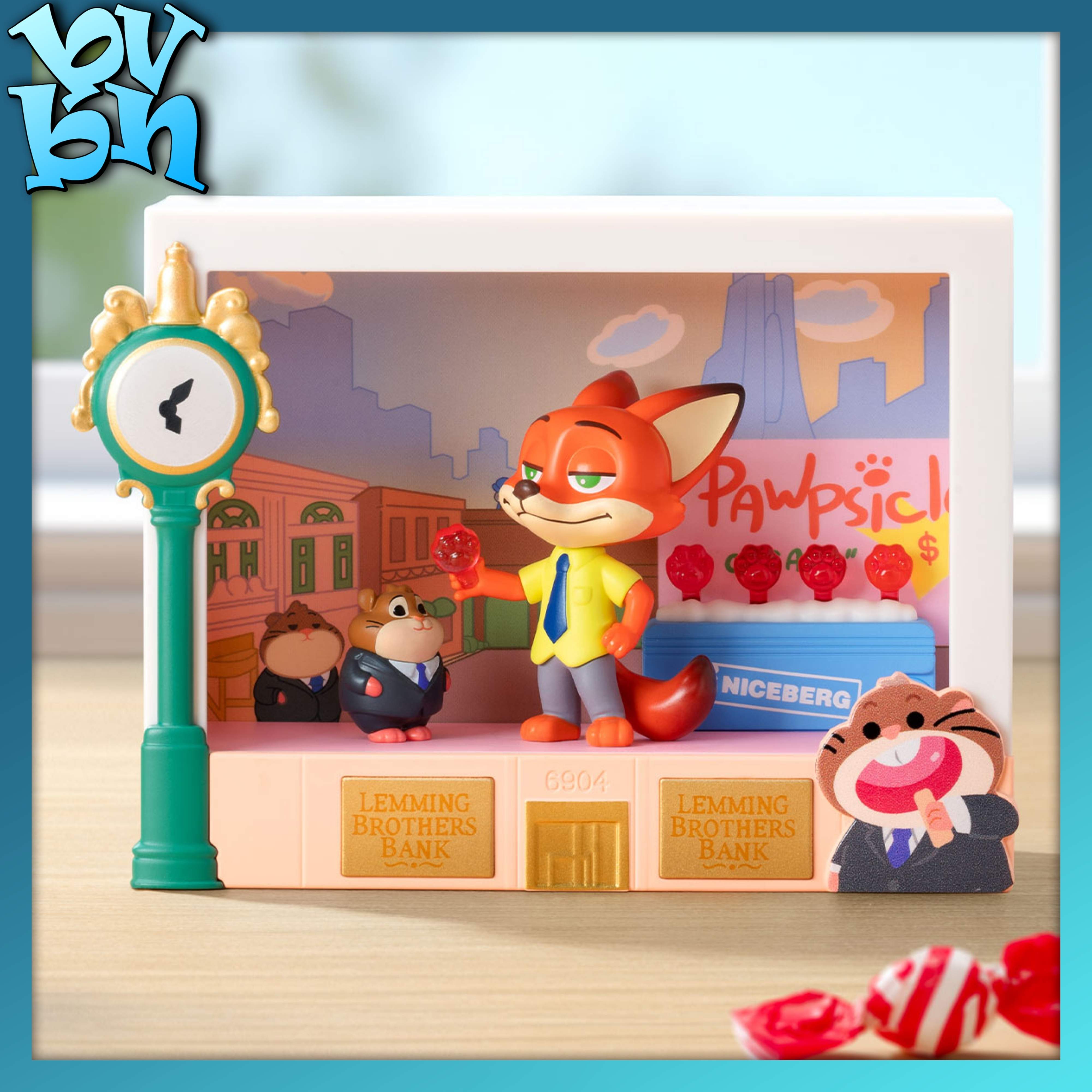 Zootopia Highlight Moment Series Scene POP MART