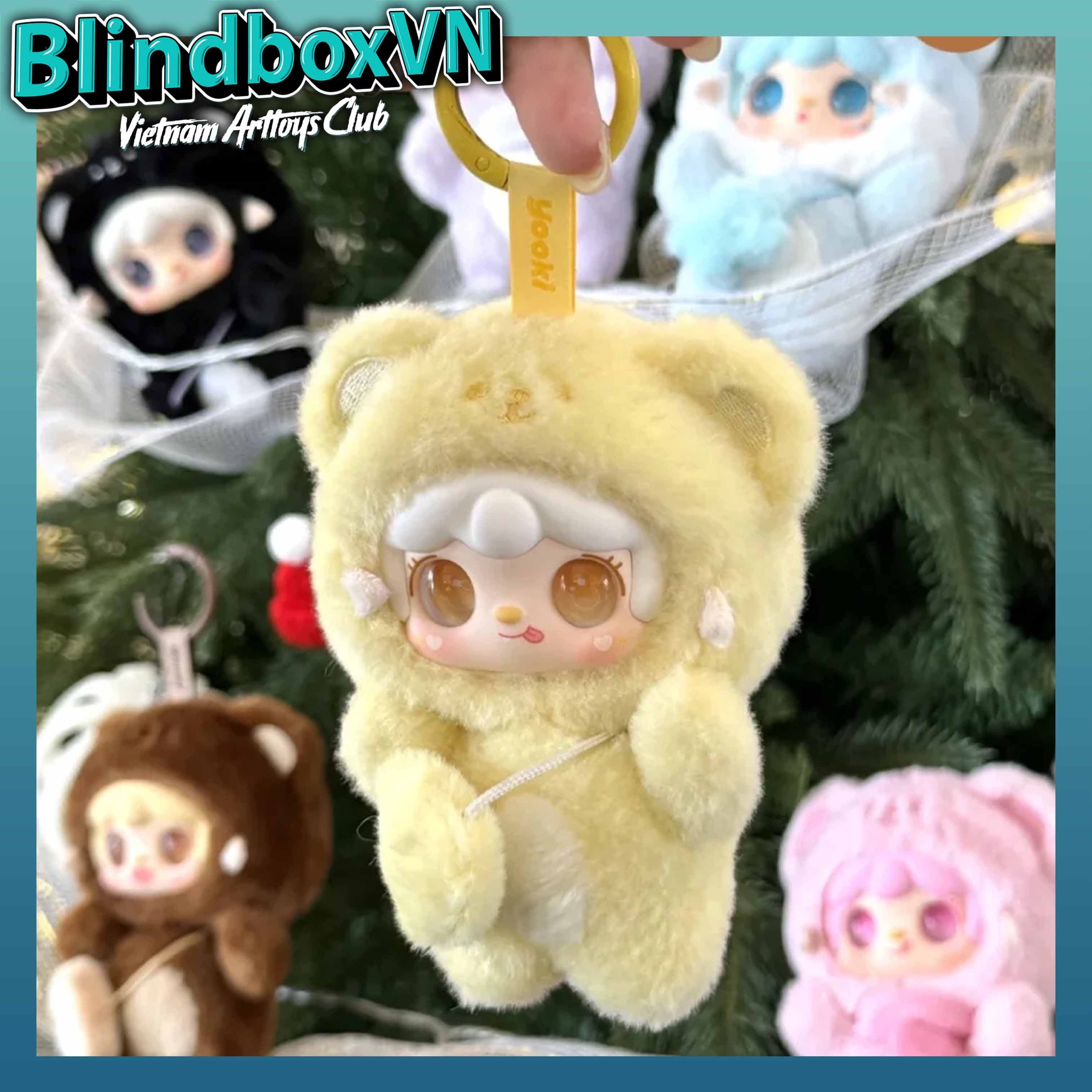 Yooki Plush Vinyl Blindbox - Take a Bite of the Bear Version 4