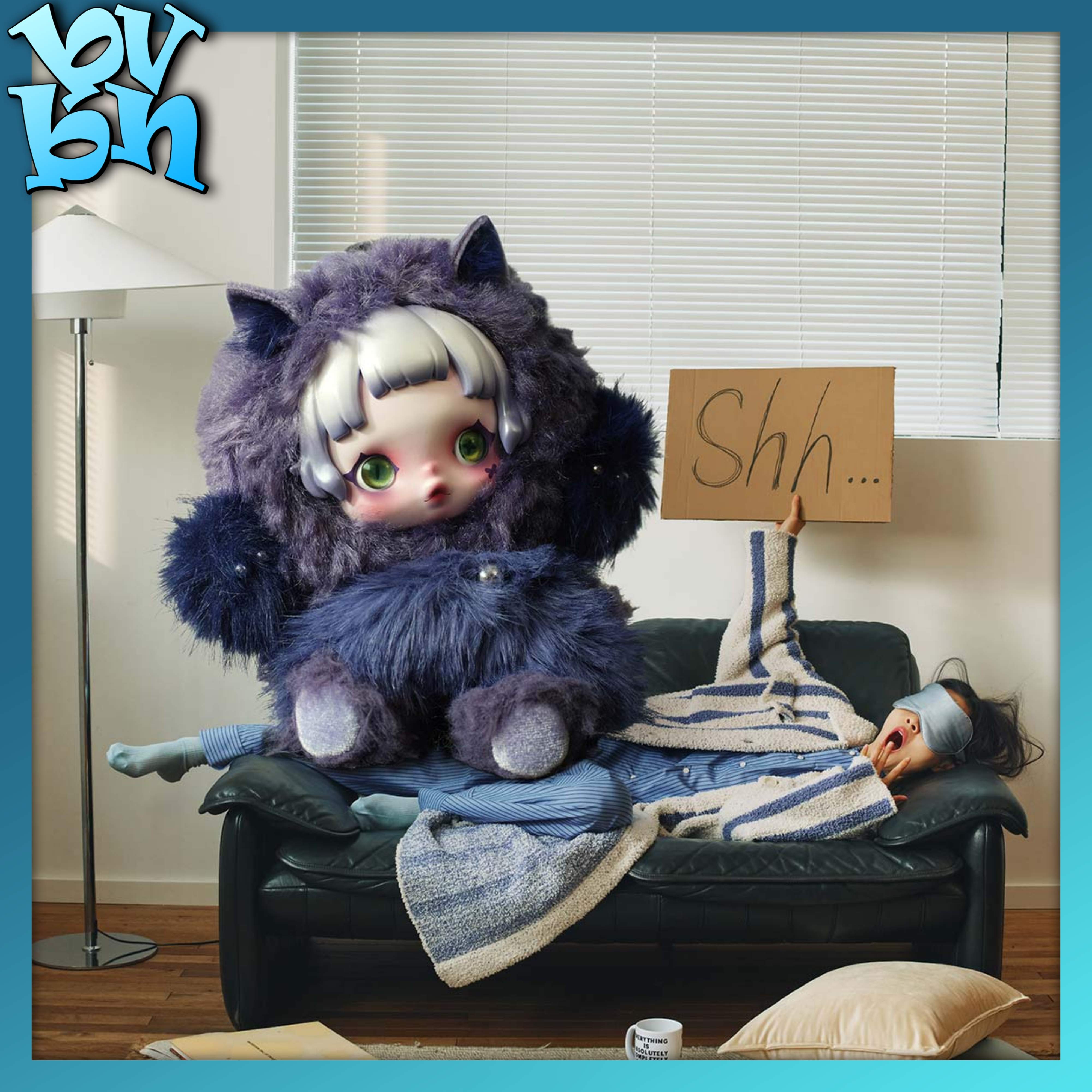 SKULLPANDA You Found Me! Series Plush Doll Pendant