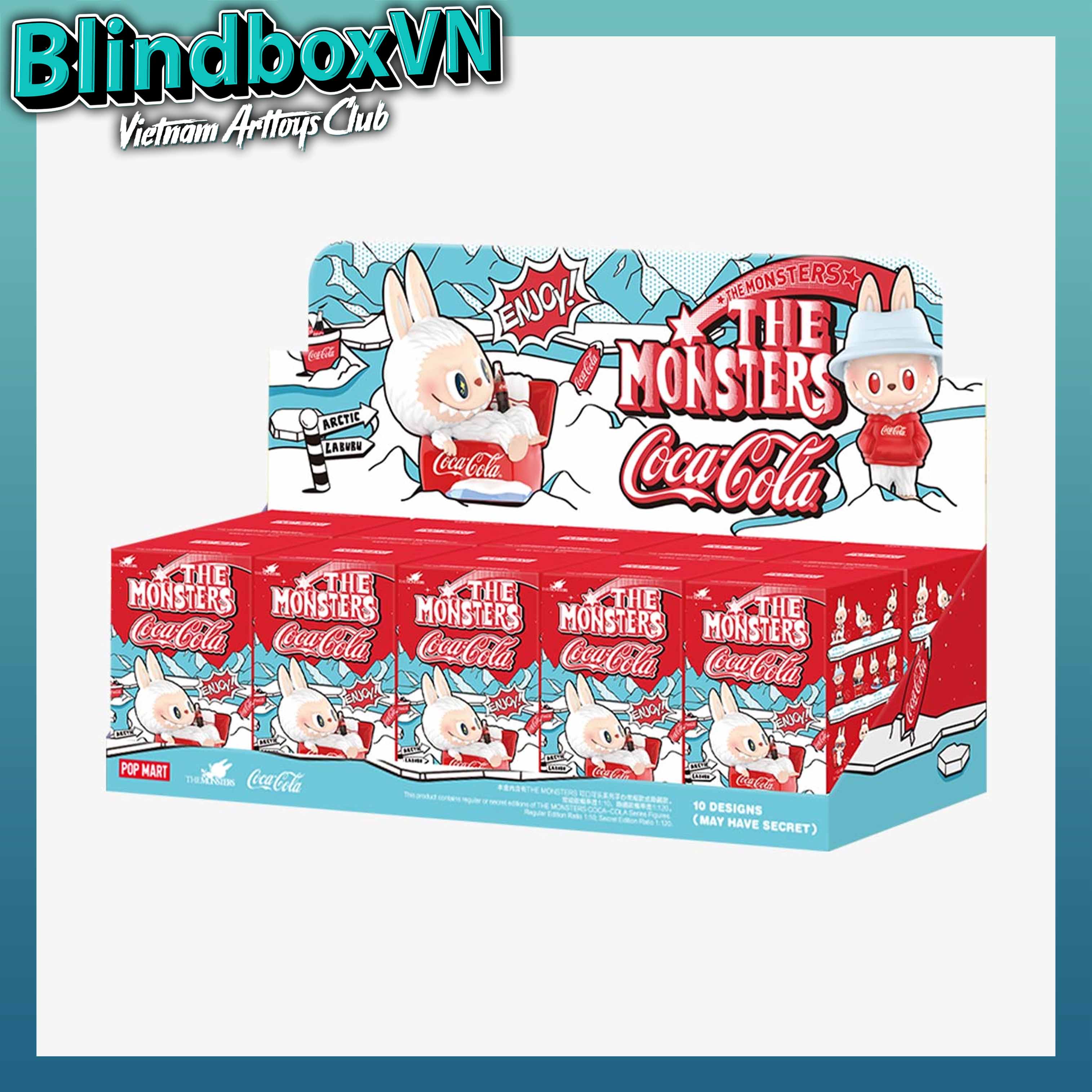THE MONSTER COCA-COLA SERIES FIGURES