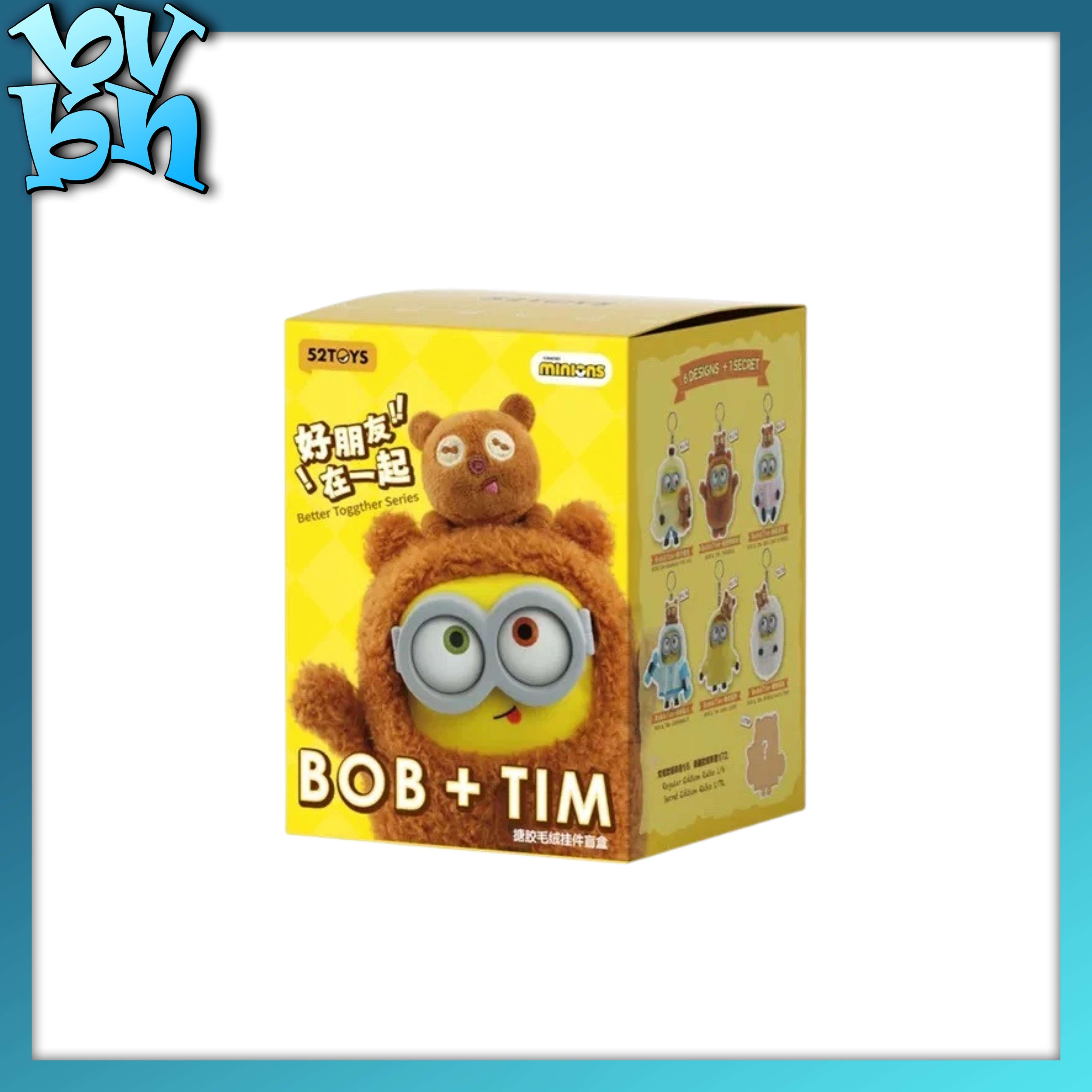 Bob & Tim Better Together Series Vinyl Plush Keychain Blindbox