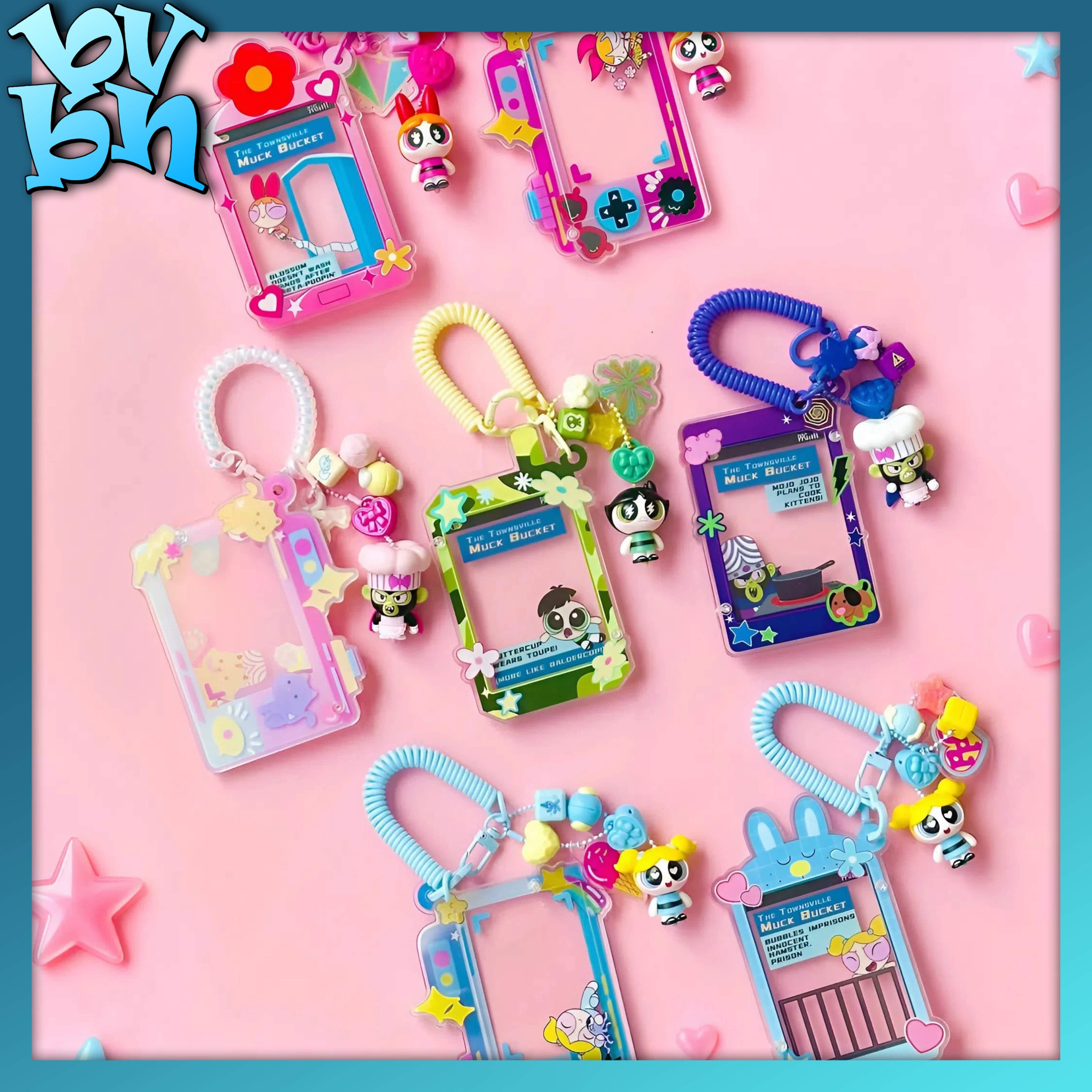 Đựng Card Keychain The Powerpuff Girls Daadoos ART Series 01 Lens Lumen Tales Blokees