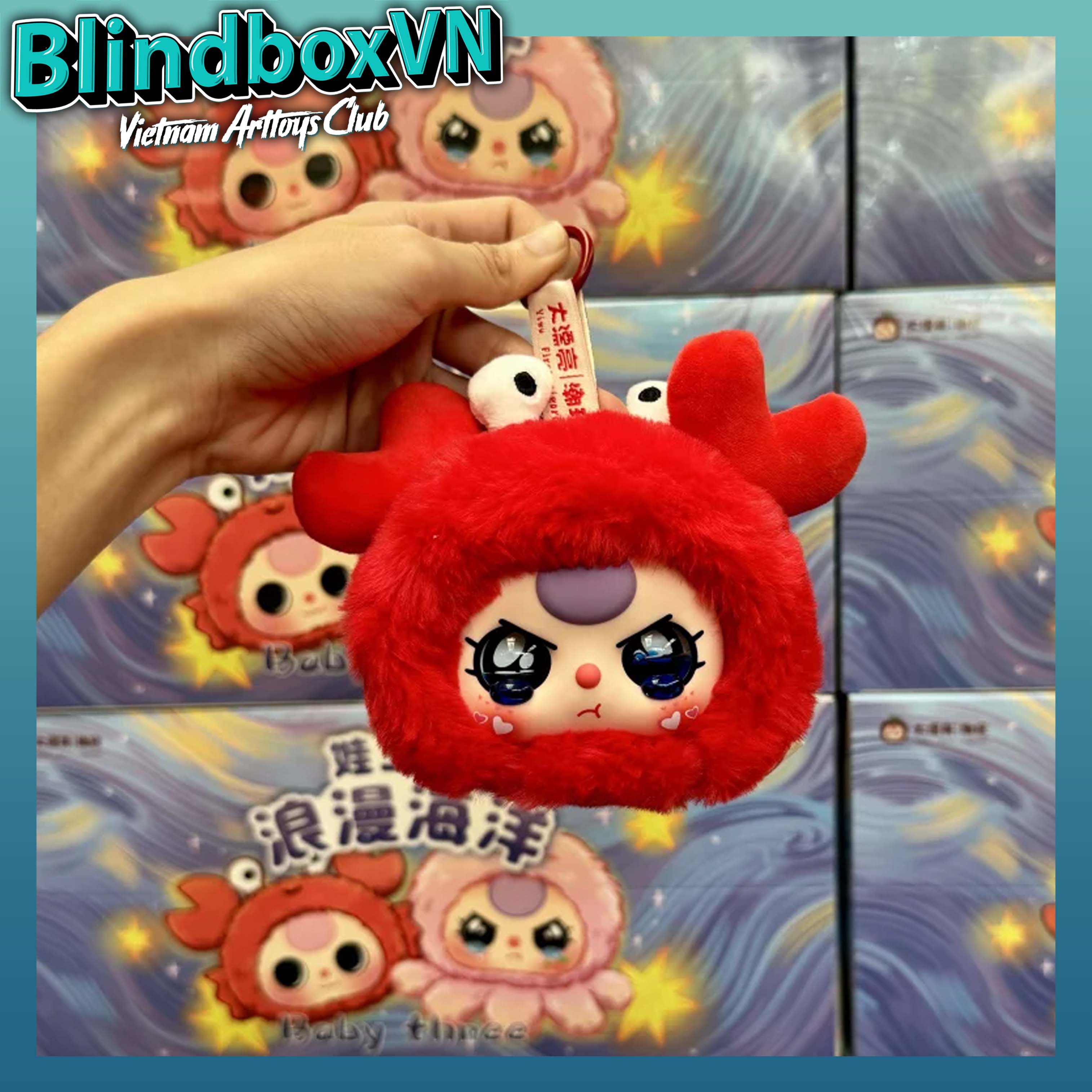 Baby Three Romantic Ocean Series Vinyl Face Blind Box