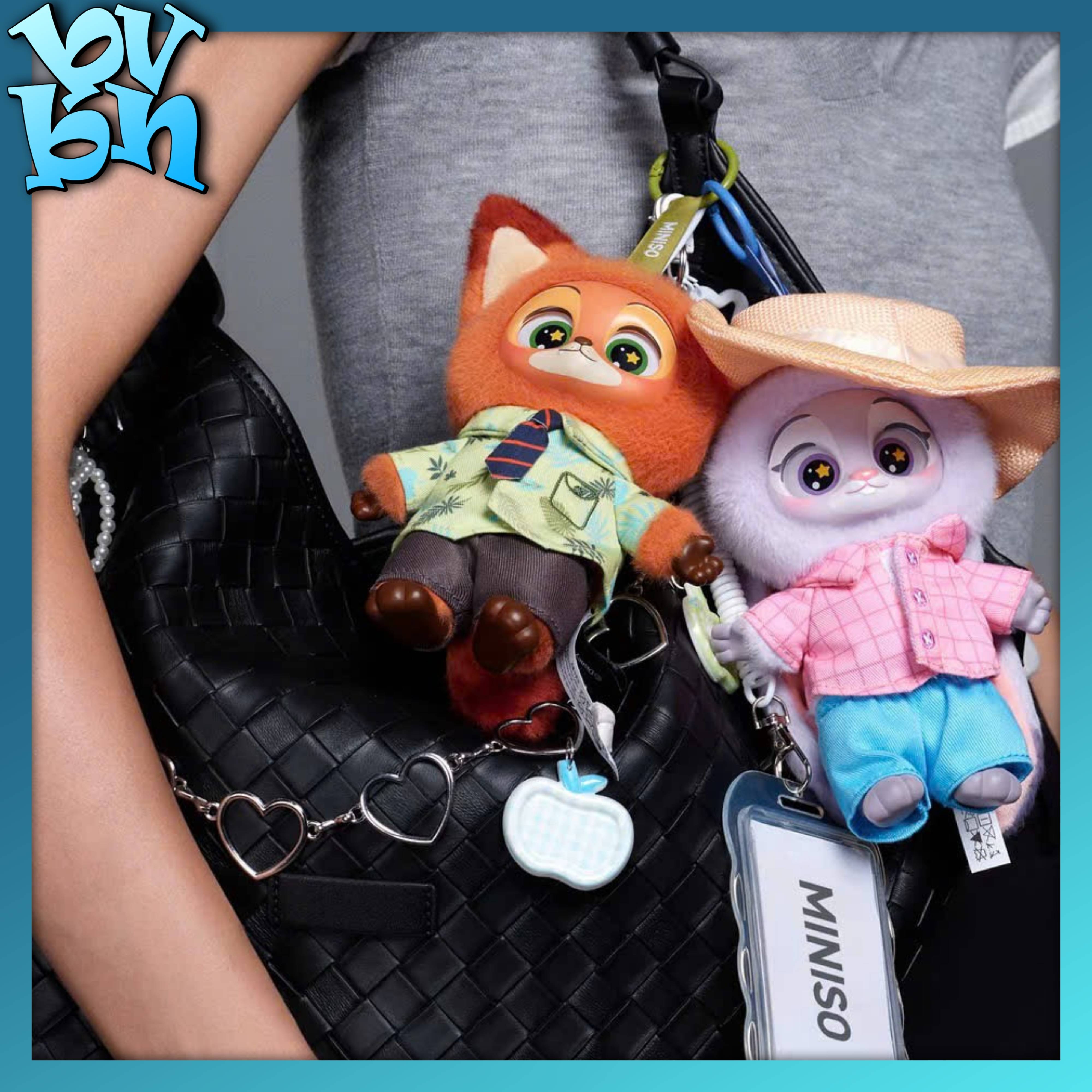 Zootopia Series Blind Box Plush Doll MINISO