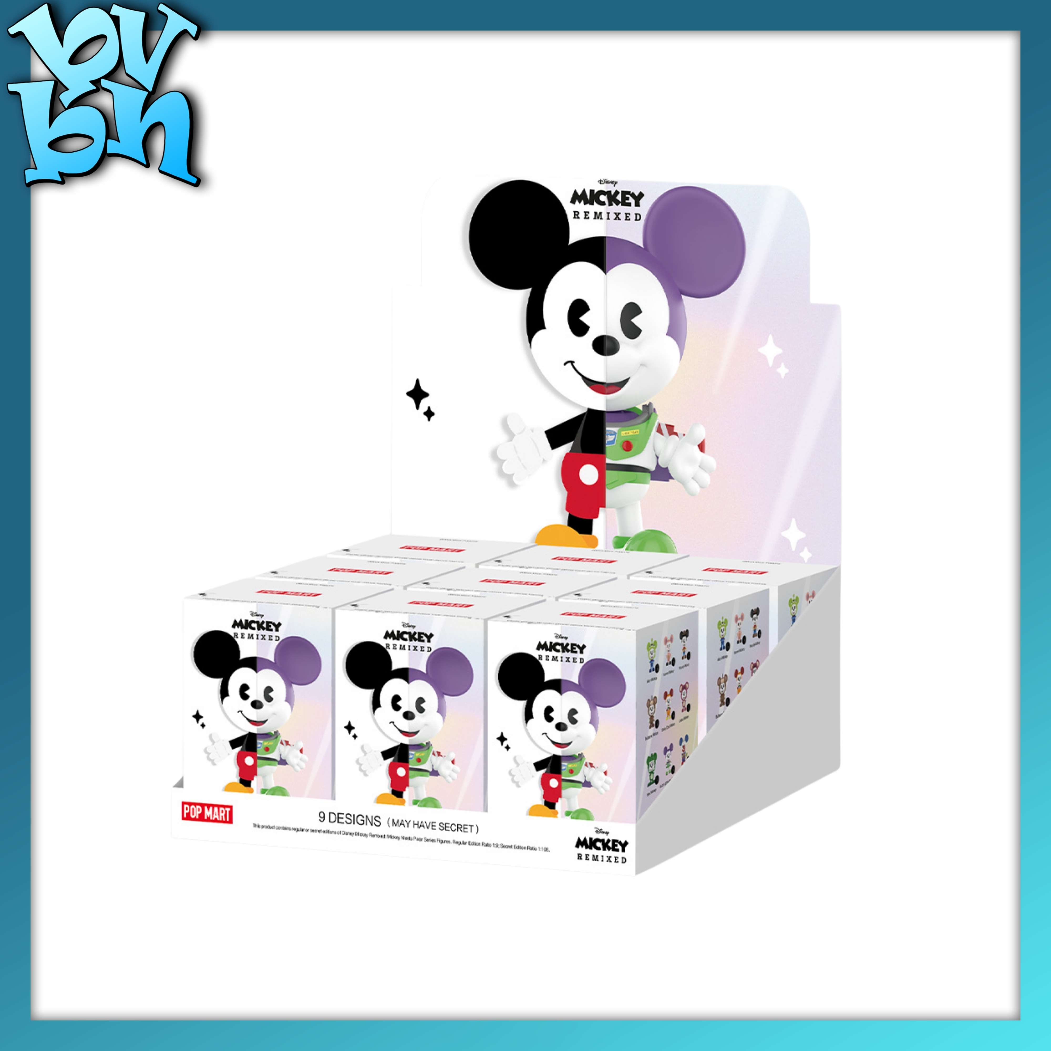 Disney Mickey Remixed: Mickey Meets Pixar Series Figures