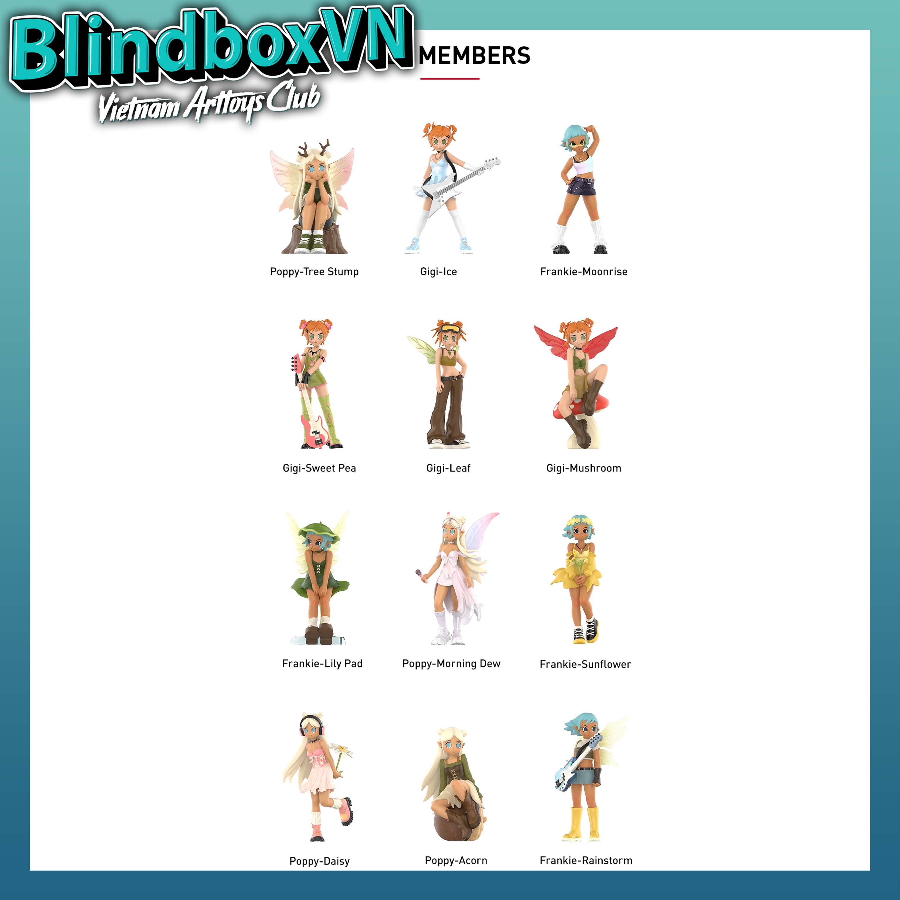 POP MART Peach Riot Punk Fairy Series Figures Blind Box