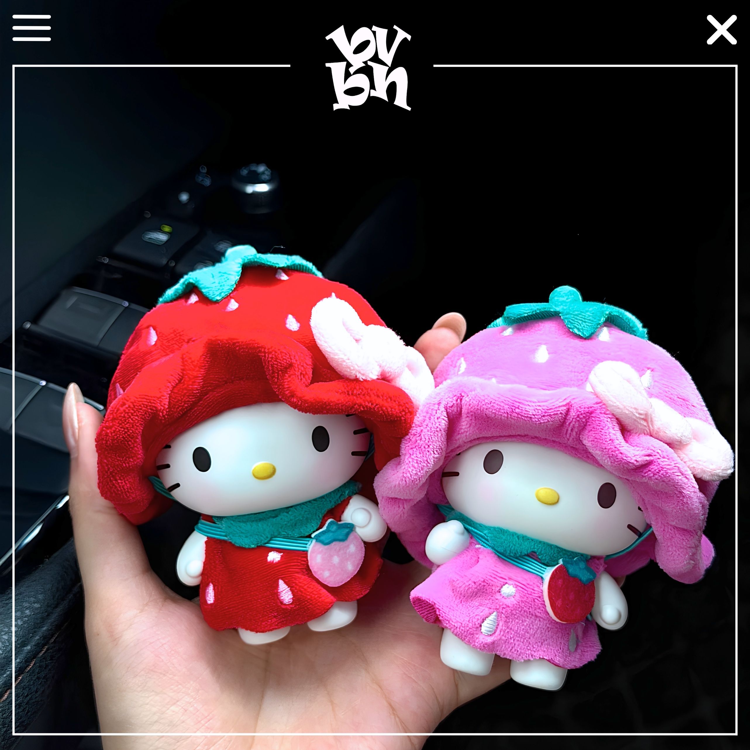 Hello Kitty Strawberry Kindergarten Series Blindbox