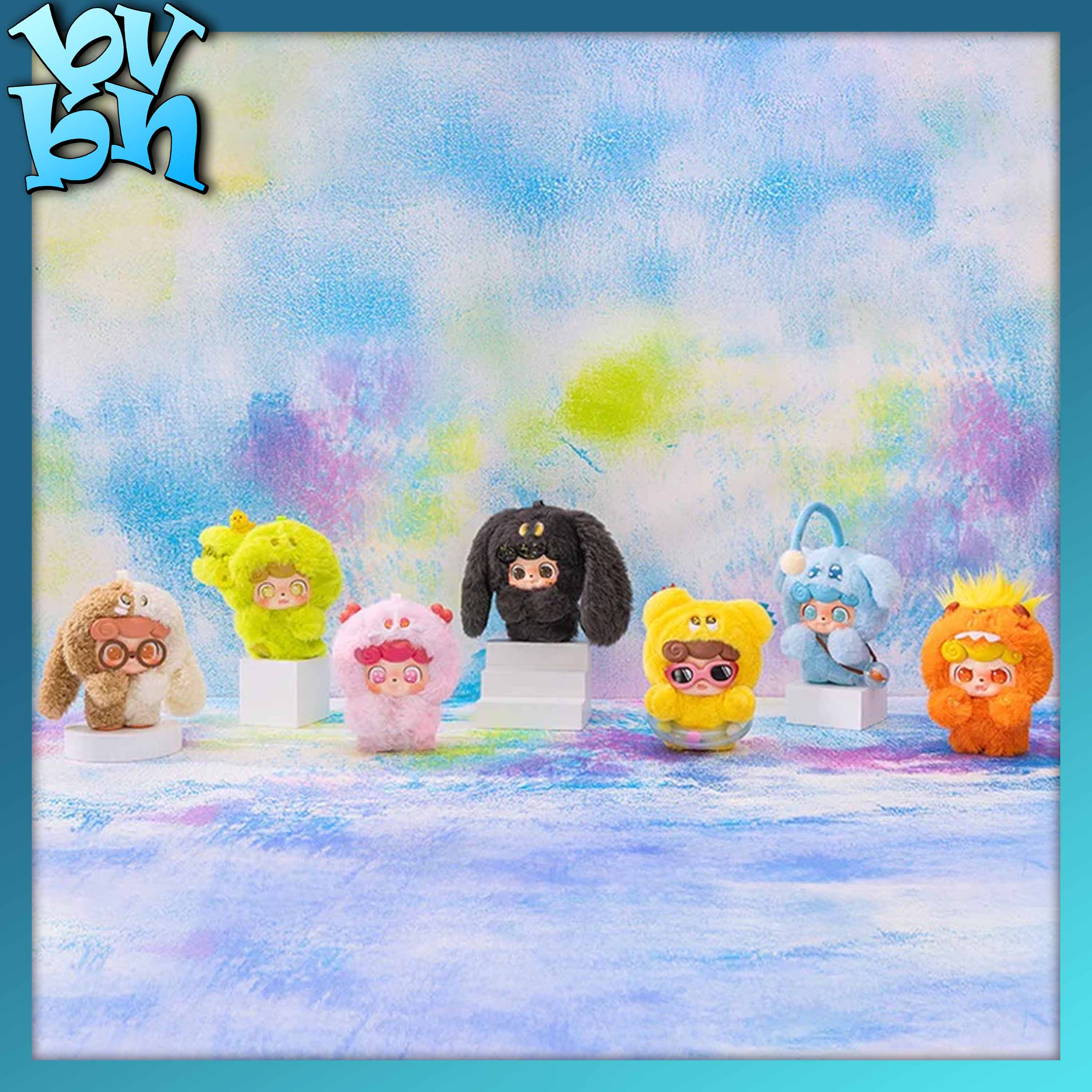 Q.Kid Emotional Furry Monster Pendant Blind Box Series