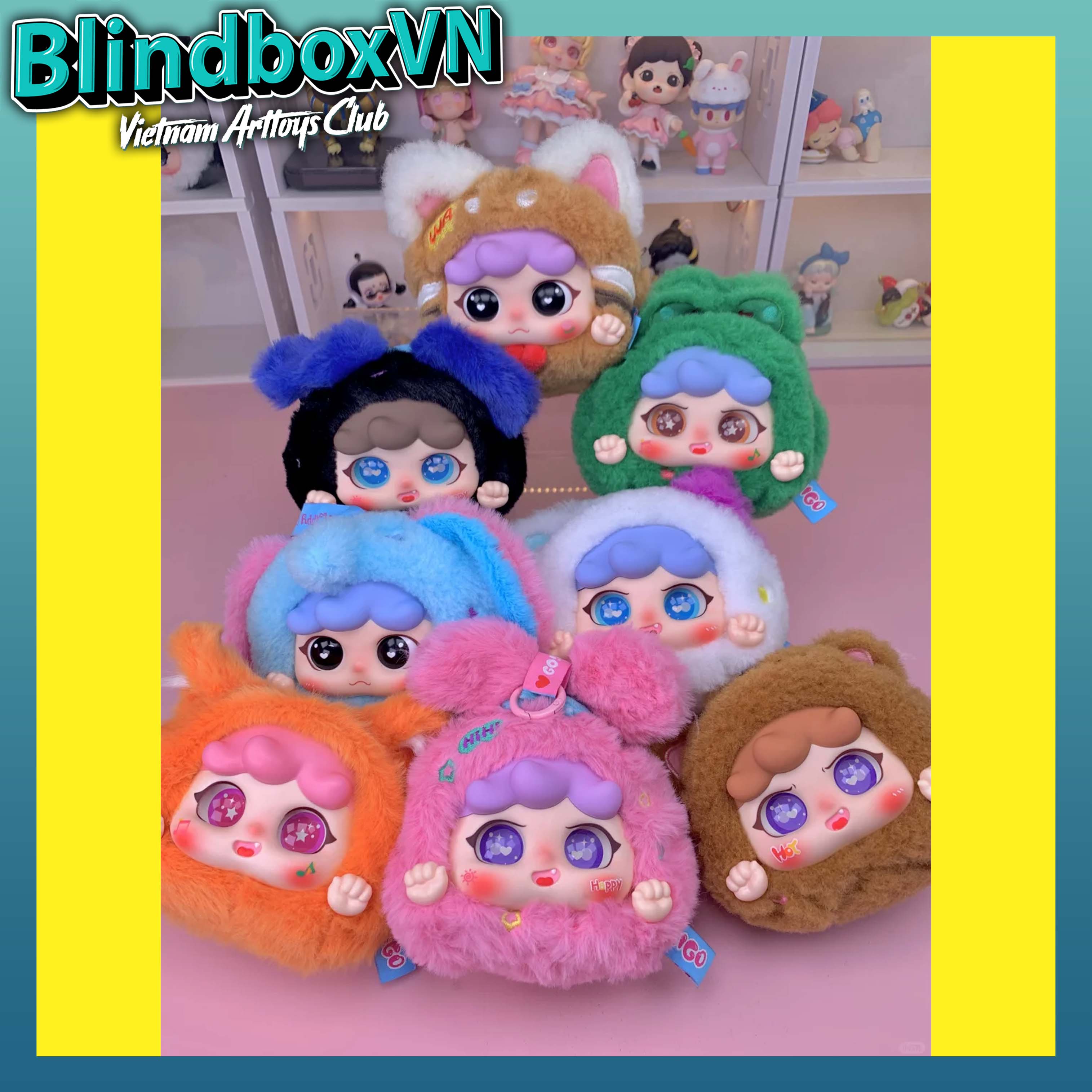 Migo Let's Travel Together Series Blind Box Plush
