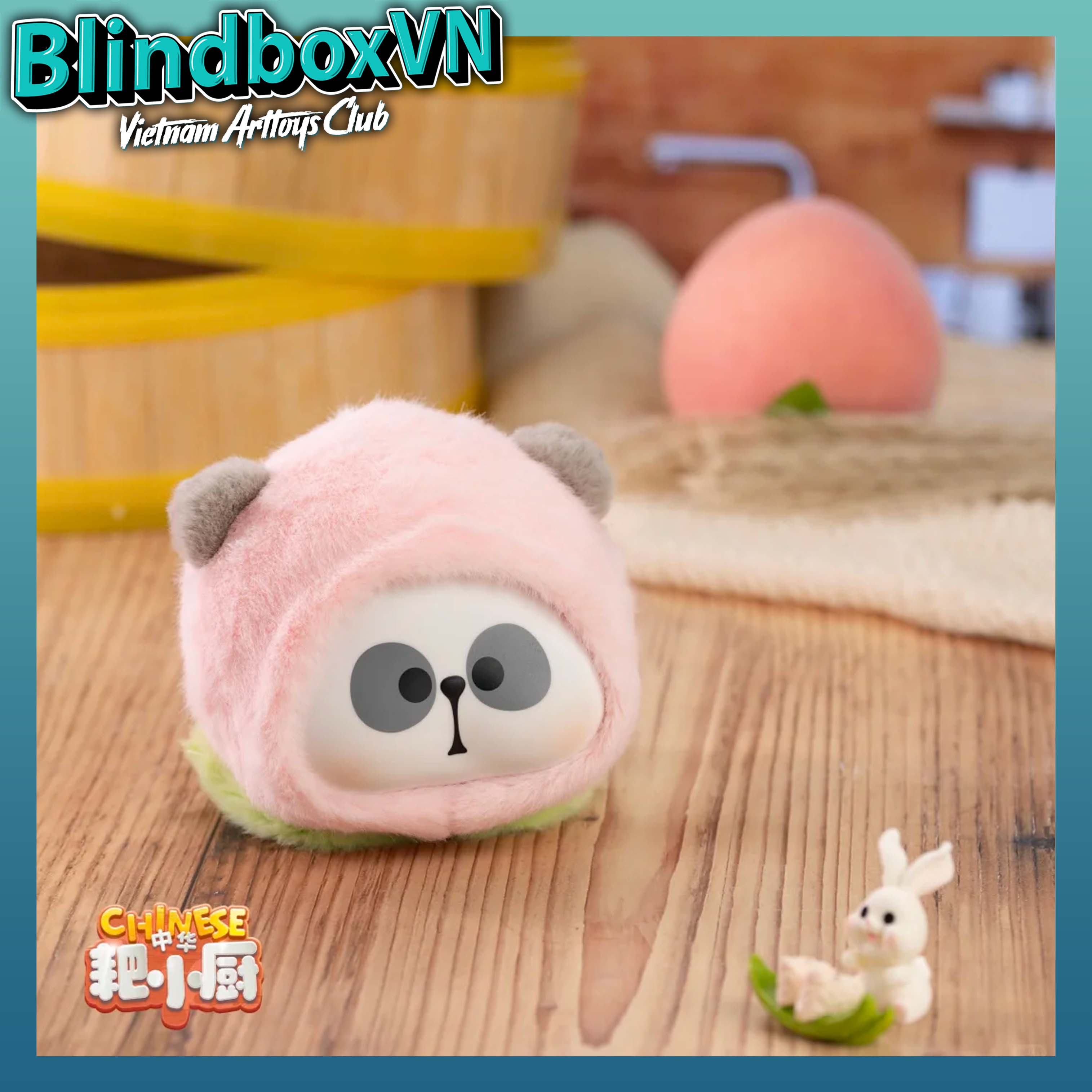 MR.PA Chinese Little PA Chef Series Plush Blind Box