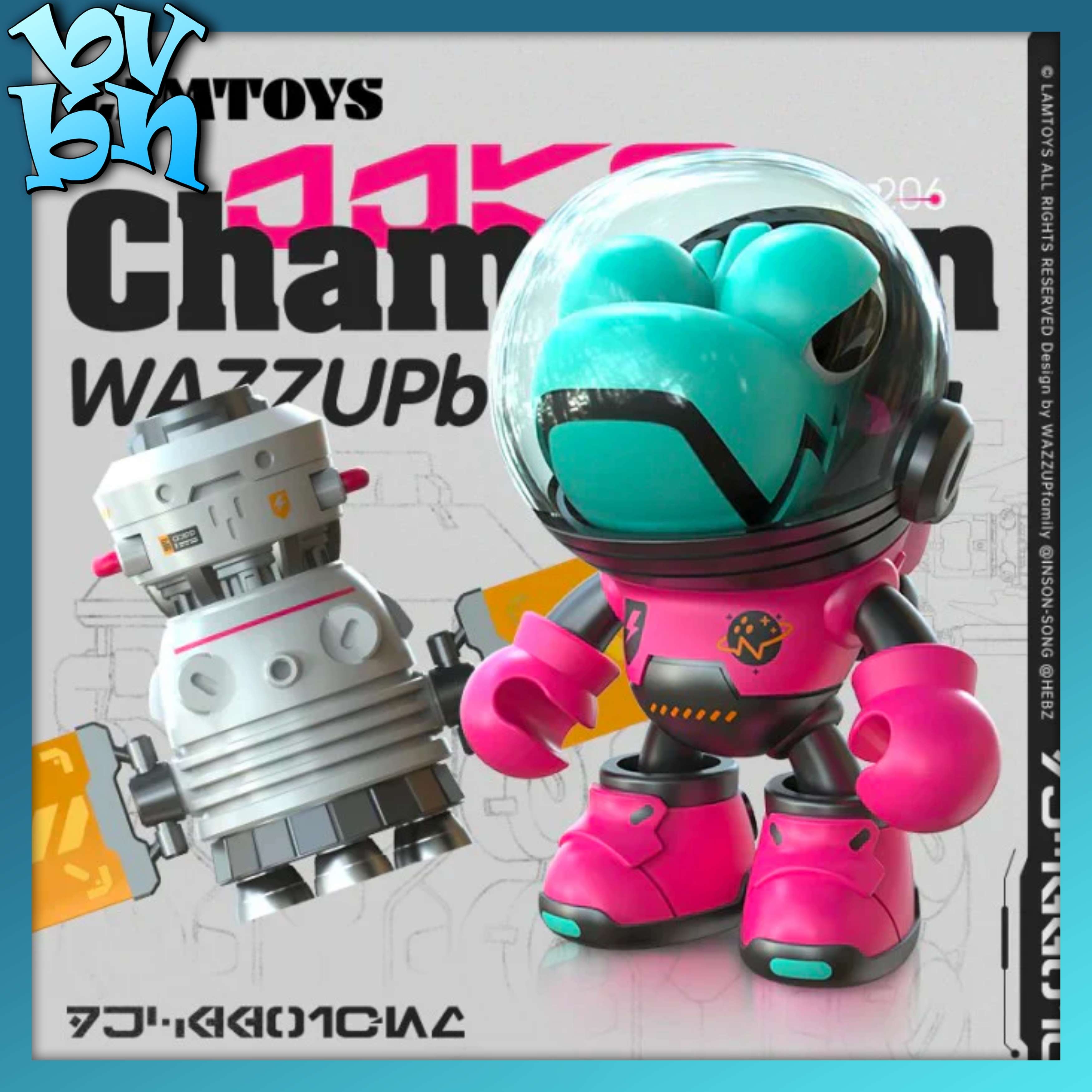 Wazzup Baby Chameleon - Space 206 Series Blindbox