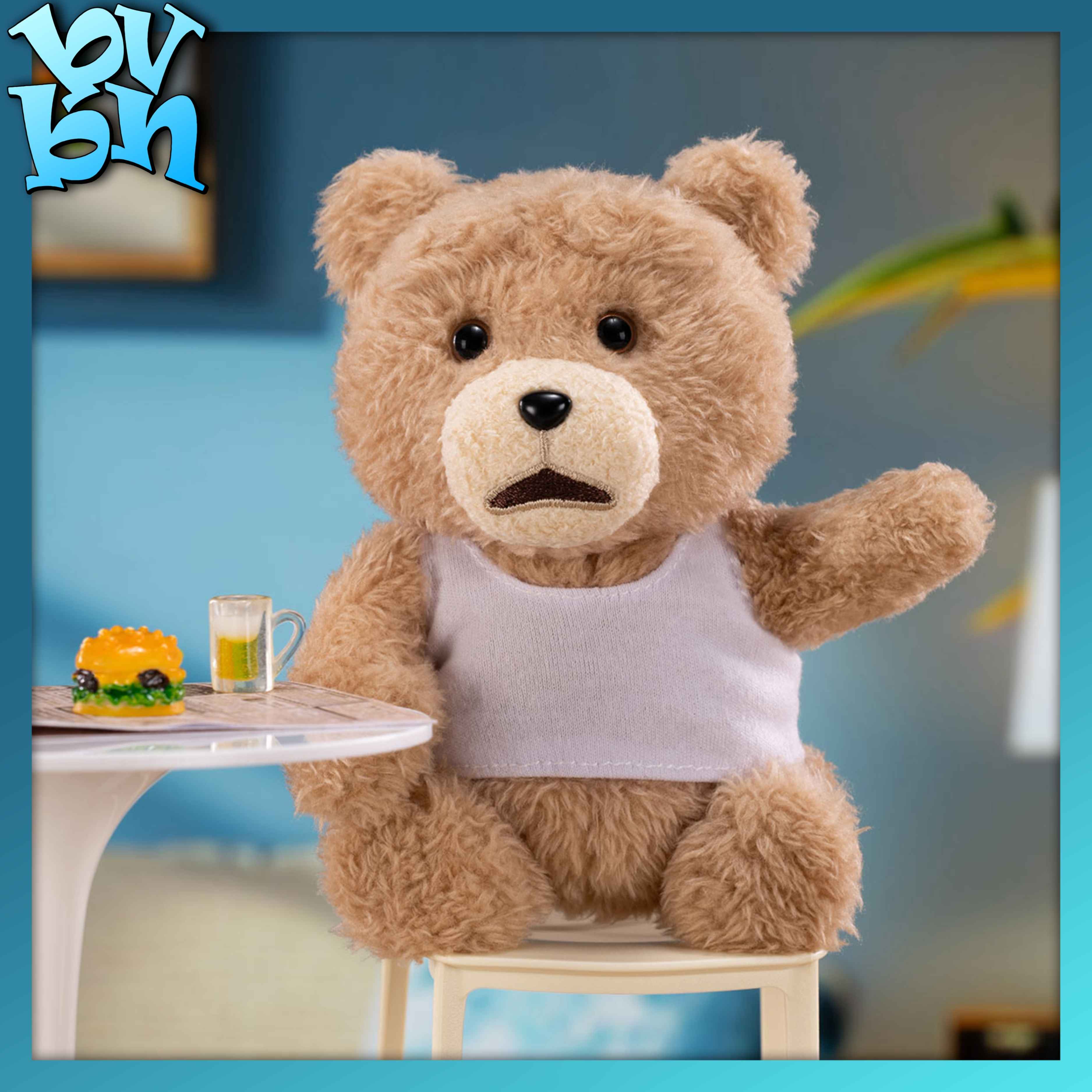Ted2 Teddy Bear Action Plush Pendant
