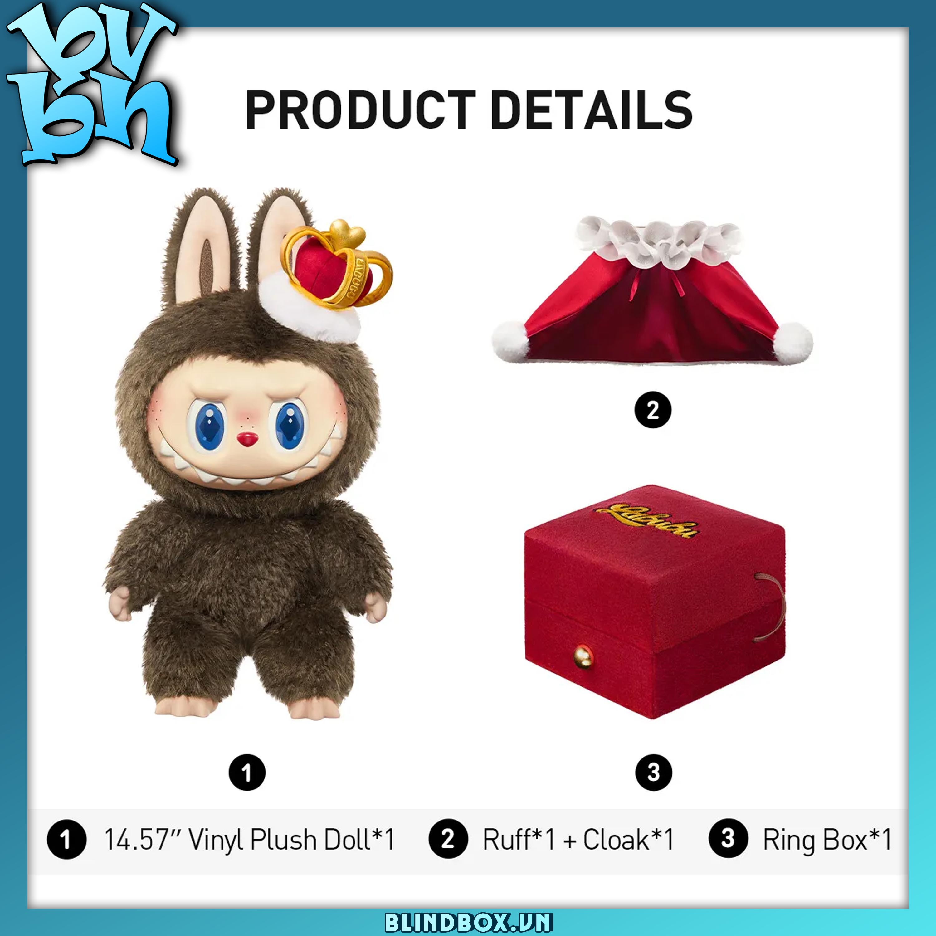 THE MONSTERS Let's Checkmate Series-Vinyl Plush Doll