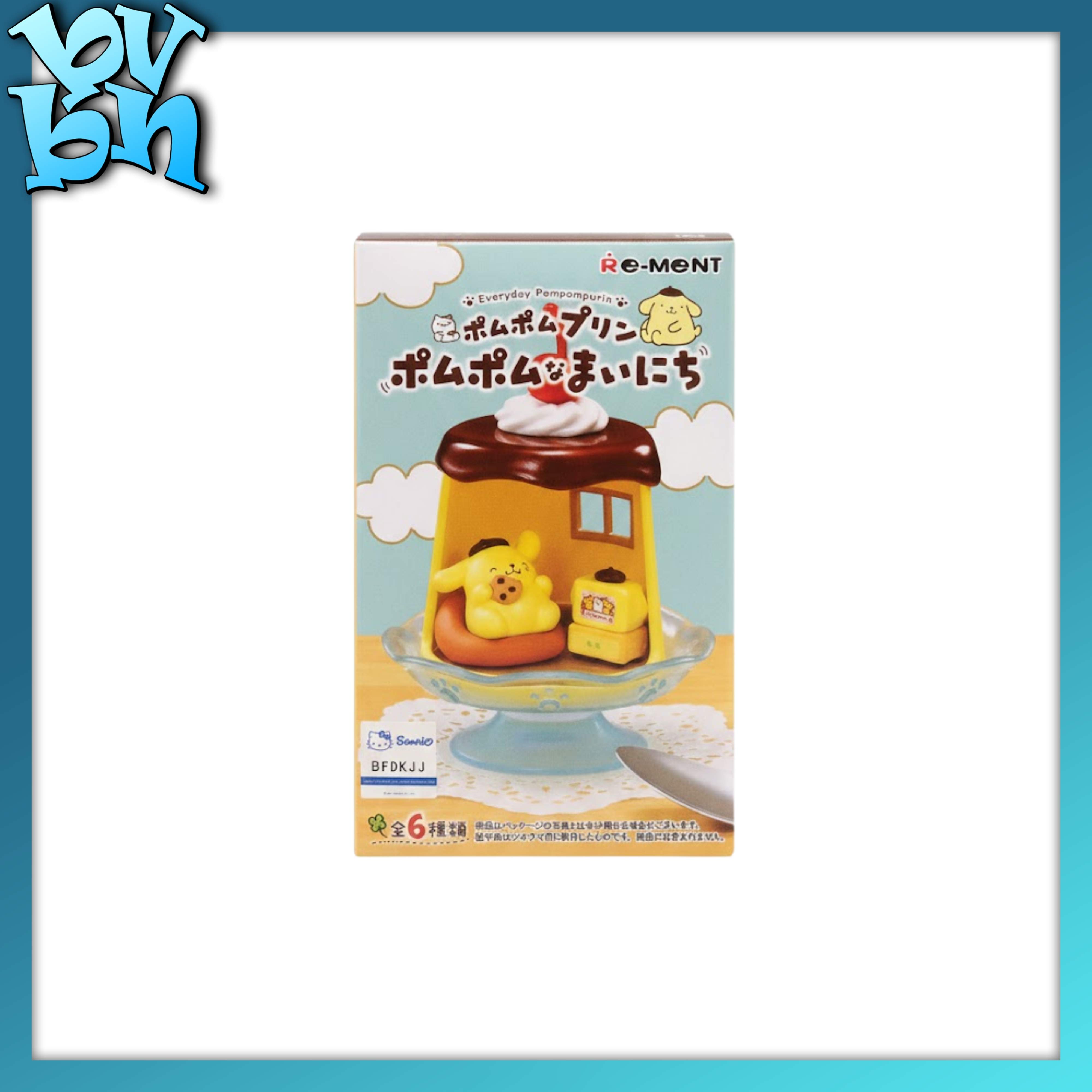Pompompurin Daily Moments Figure Blindbox Series RE-MENT
