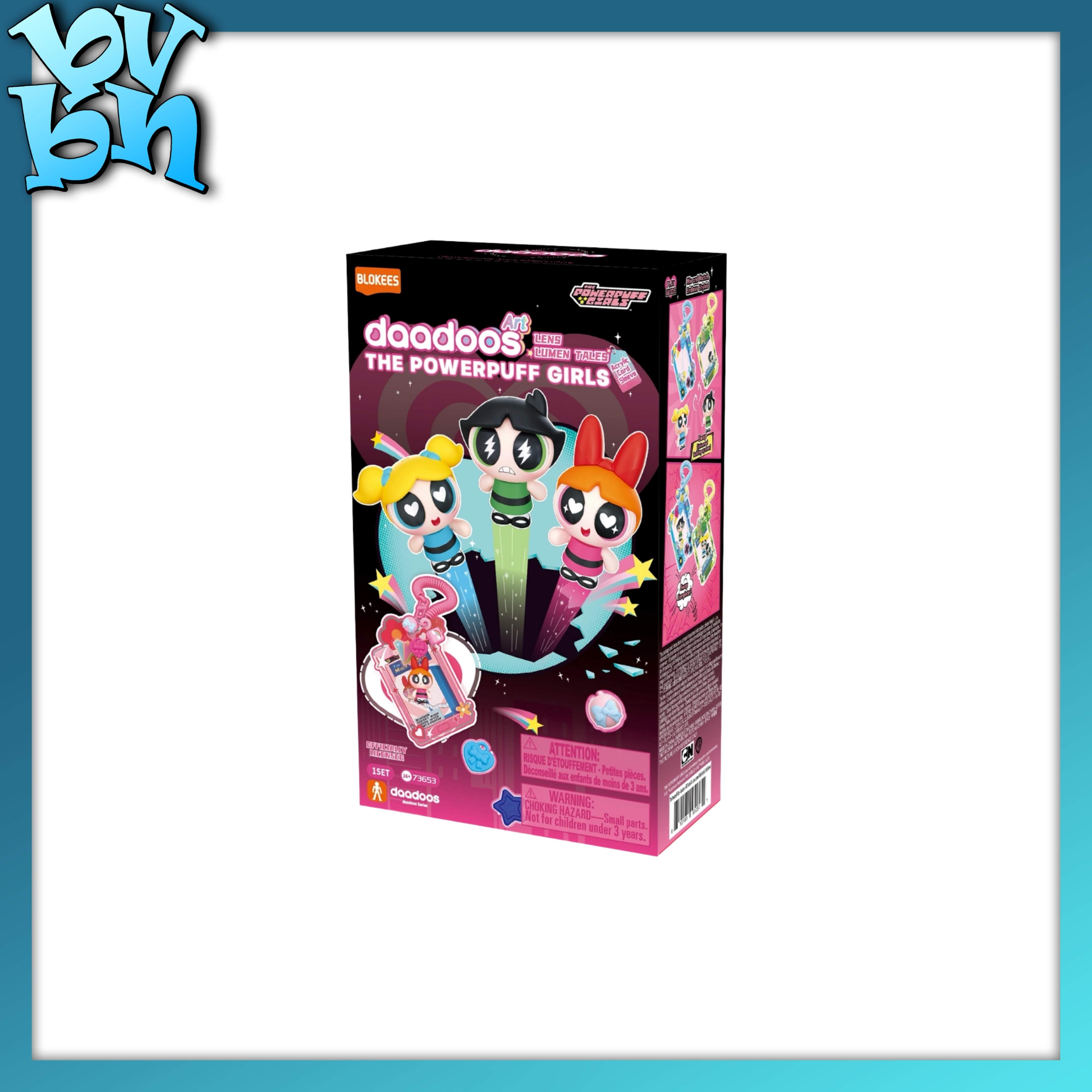 Đựng Card Keychain The Powerpuff Girls Daadoos ART Series 01 Lens Lumen Tales Blokees