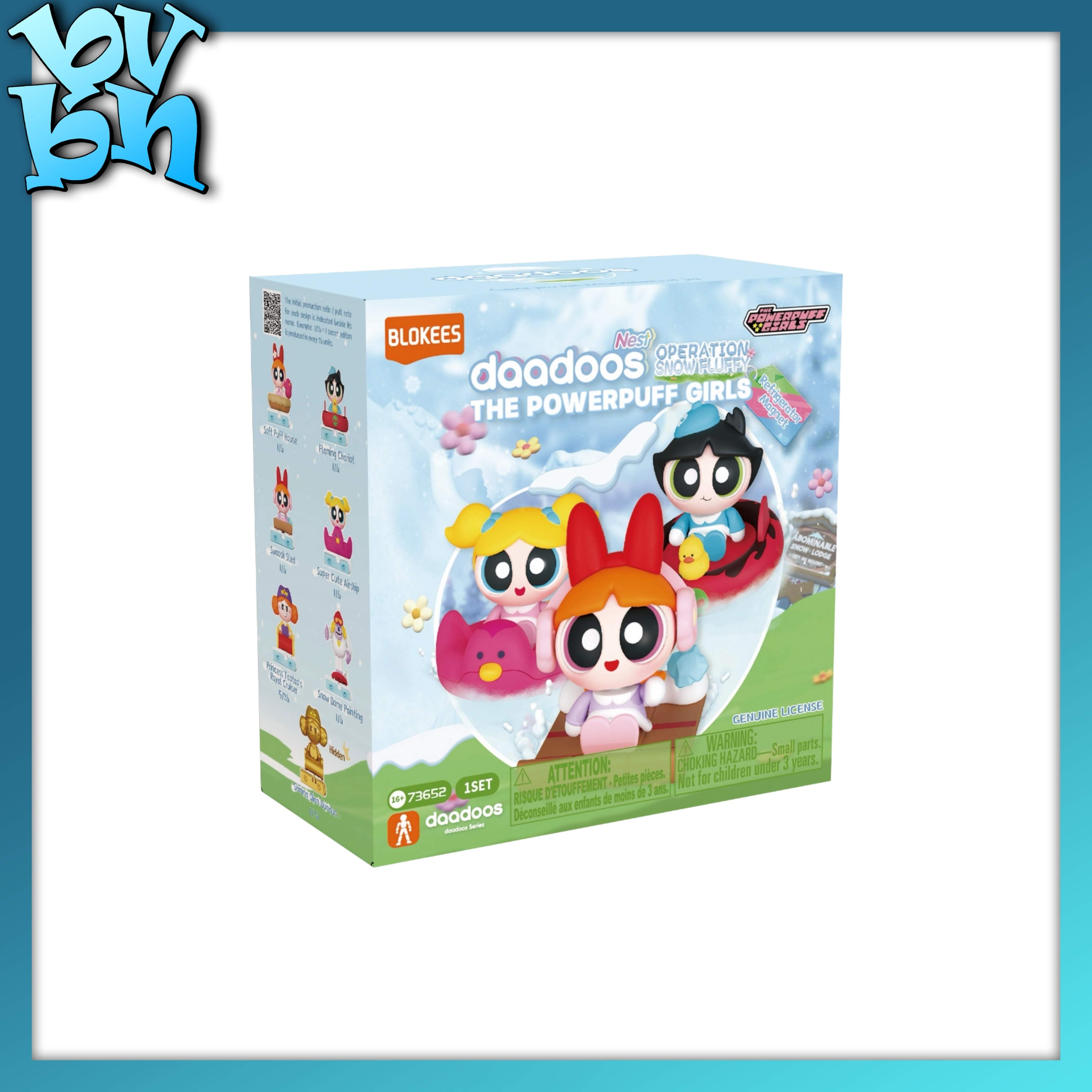 The Powerpuff Girls  Daadoos NEST Series 01 2 Operation Snow Fluffy  Blokees