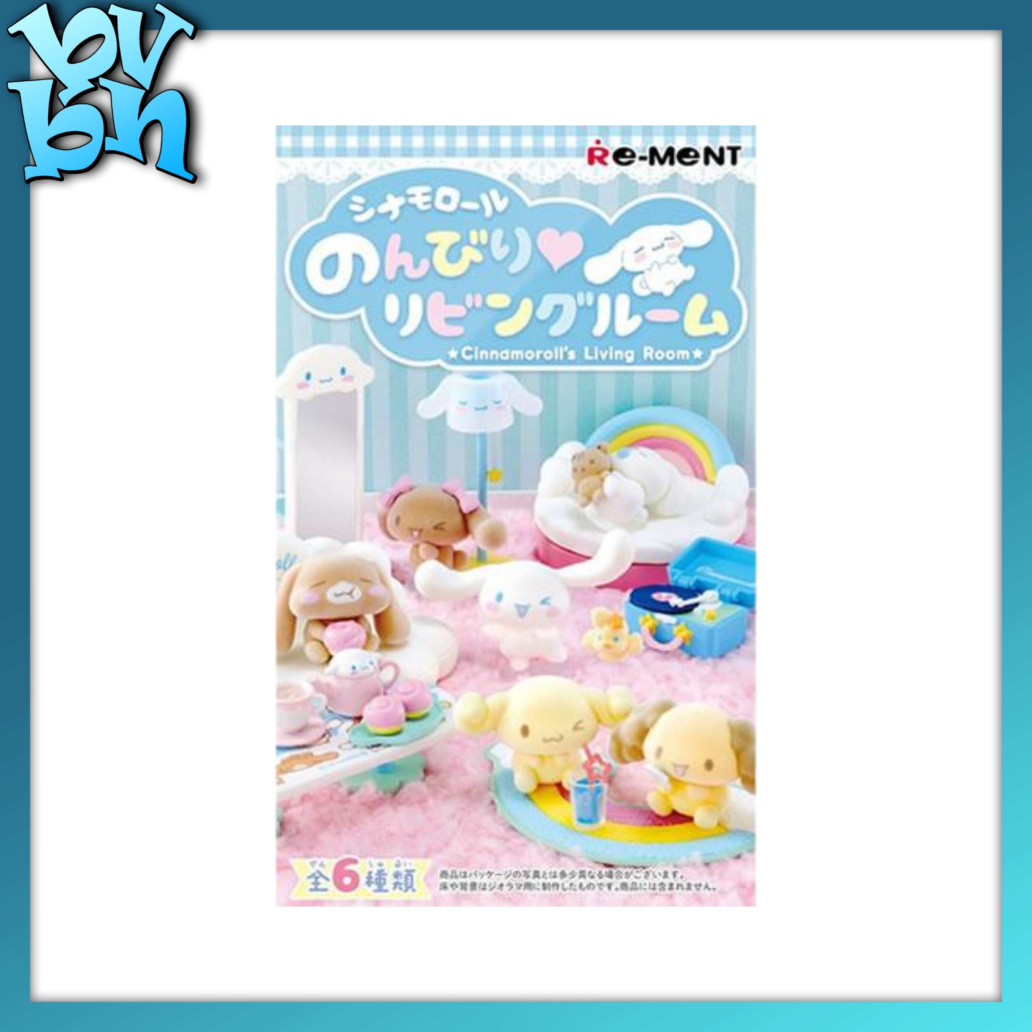 Cinnamoroll Living Room Series Blindbox RE-MENT
