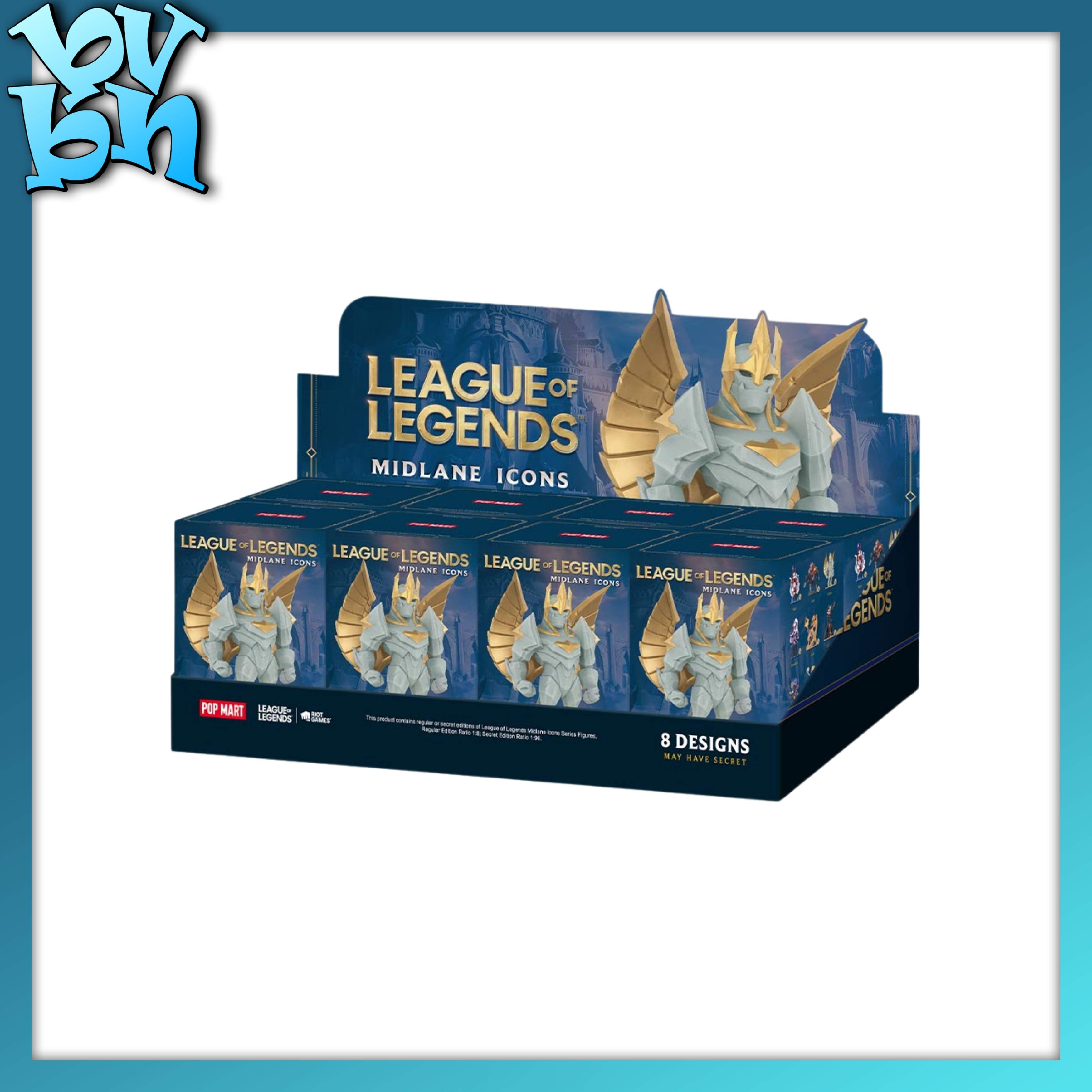 League of  Legends Midlane Icón Series Figures