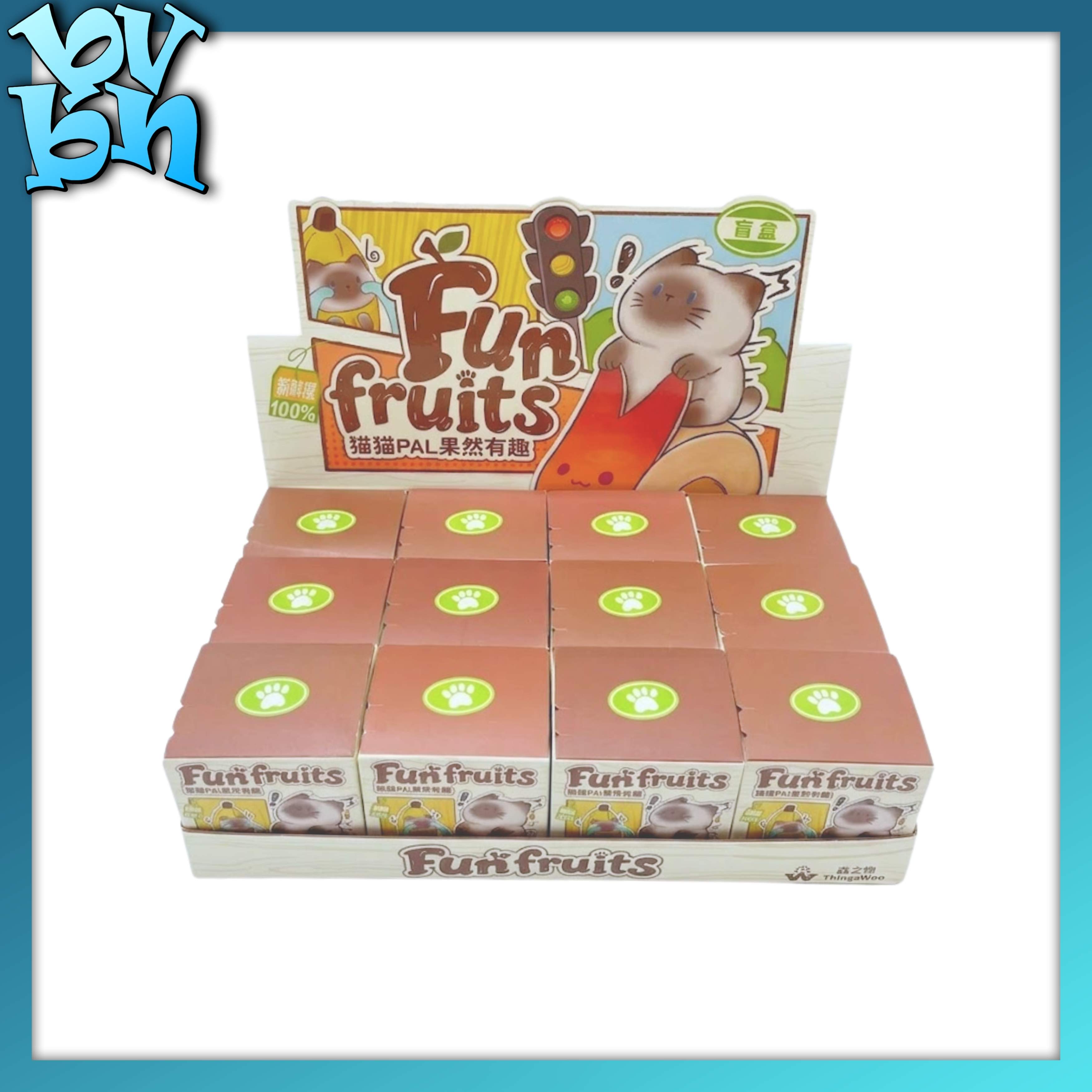 Cat Pal Fun Fruits Friends Blindbox Series