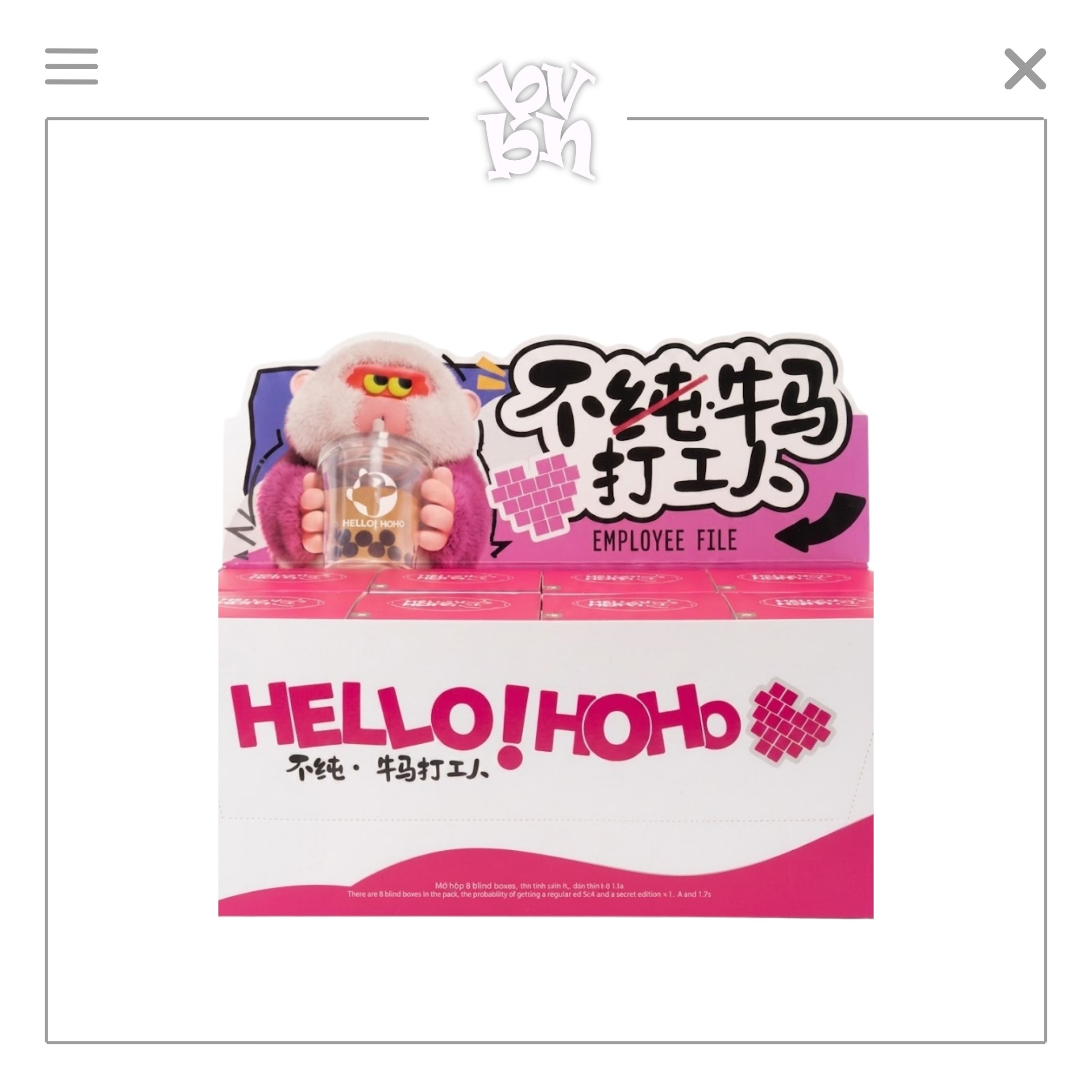 HOHO: Impure Cow & Horse "Office Workers" Series Blind Box