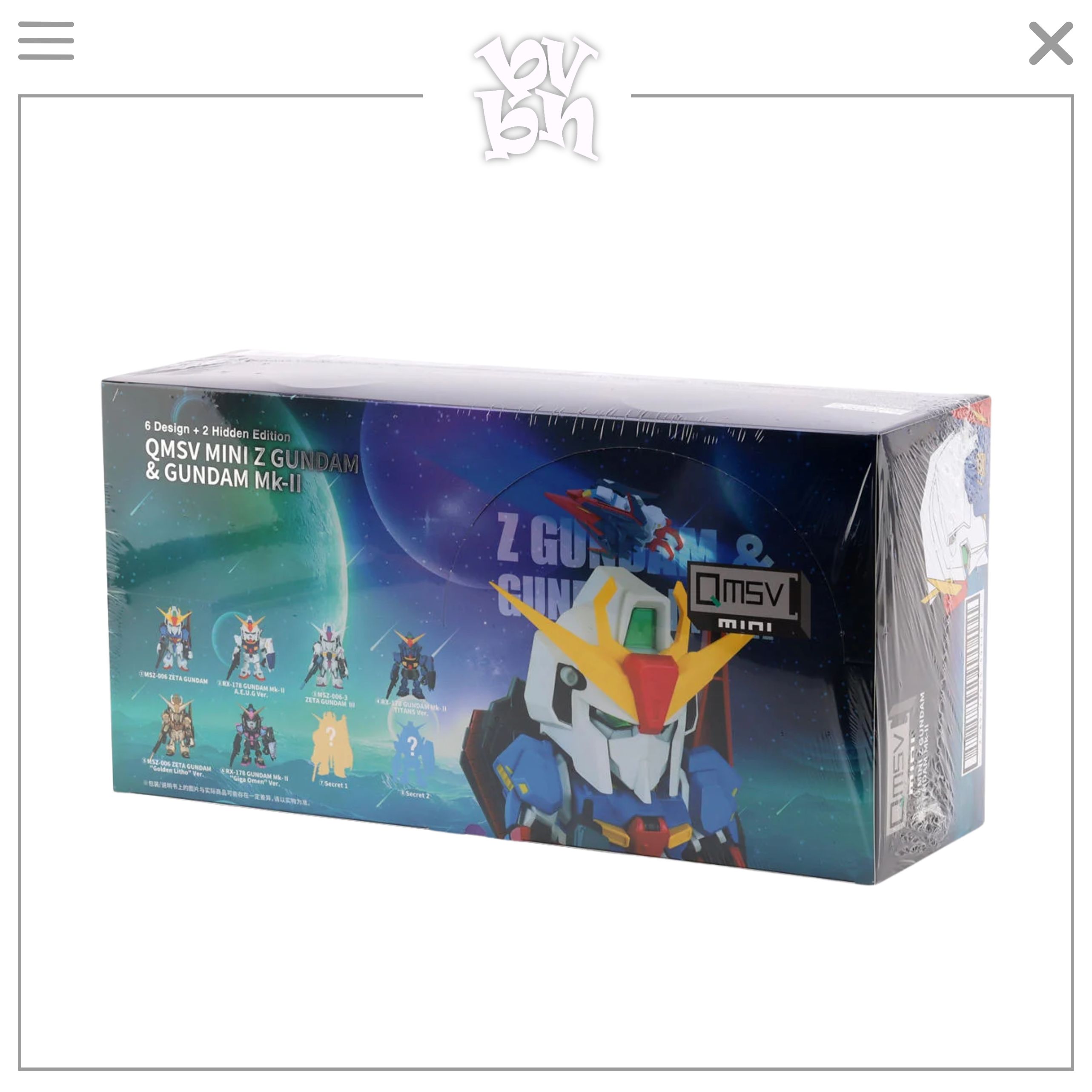 QMSV MINI Z GUNDAM&GUNDAM MK-II BLINDBOX SERIES