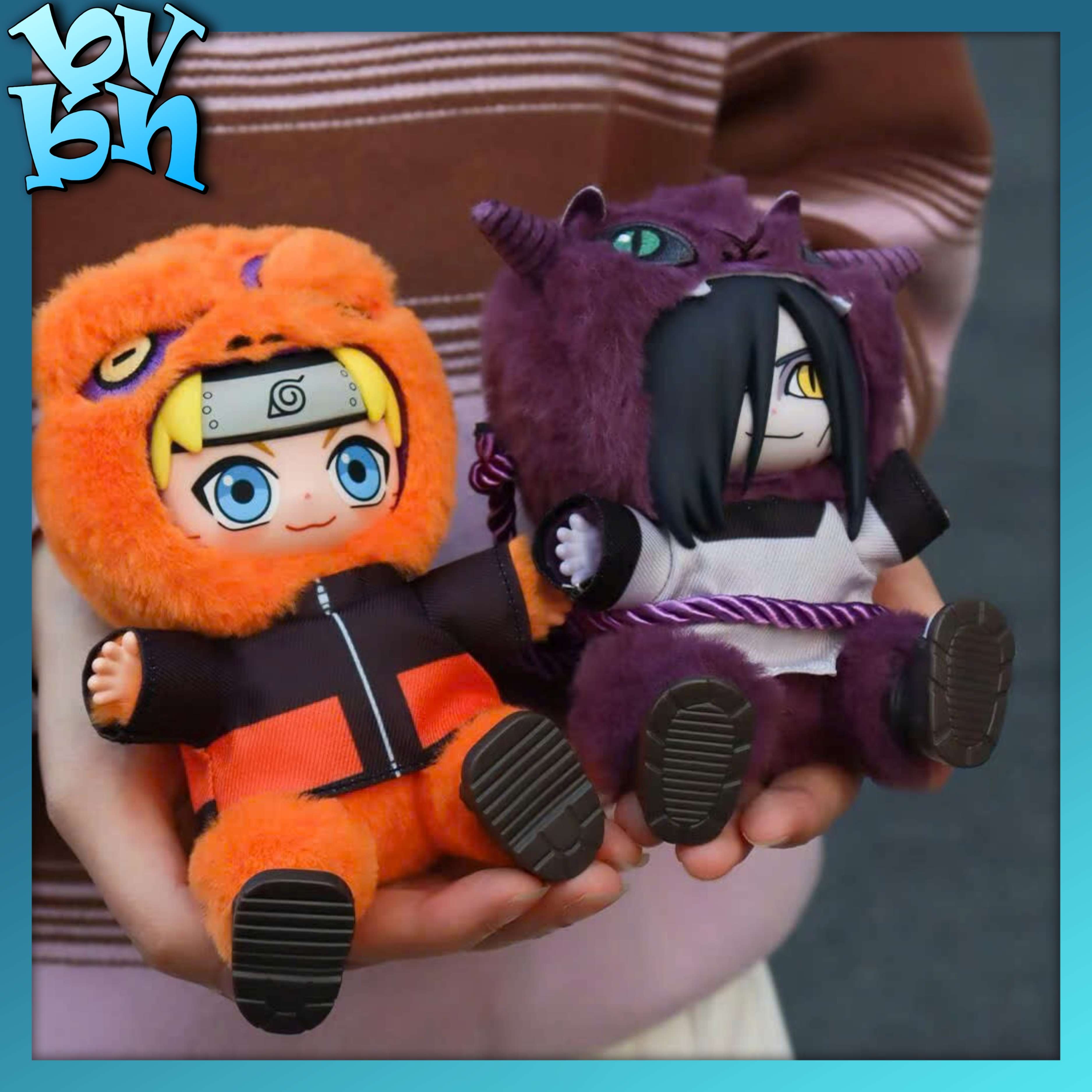 Naruto Beast Party Sitting Series 2 Vinyl Plush Doll Blindbox