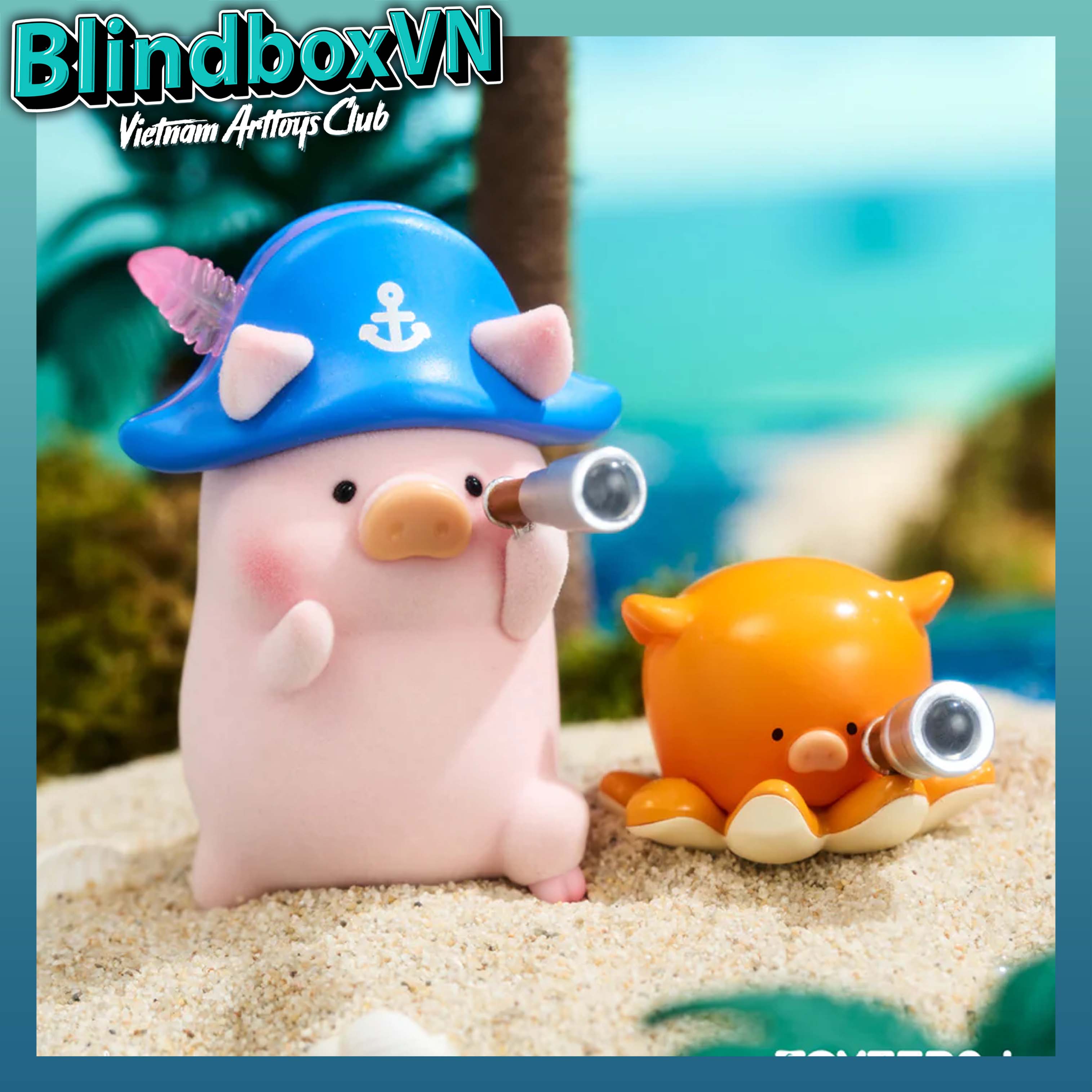 LULU THE PIGGY - OCEAN SERIES BLIND BOX by TOYZEROPLUS