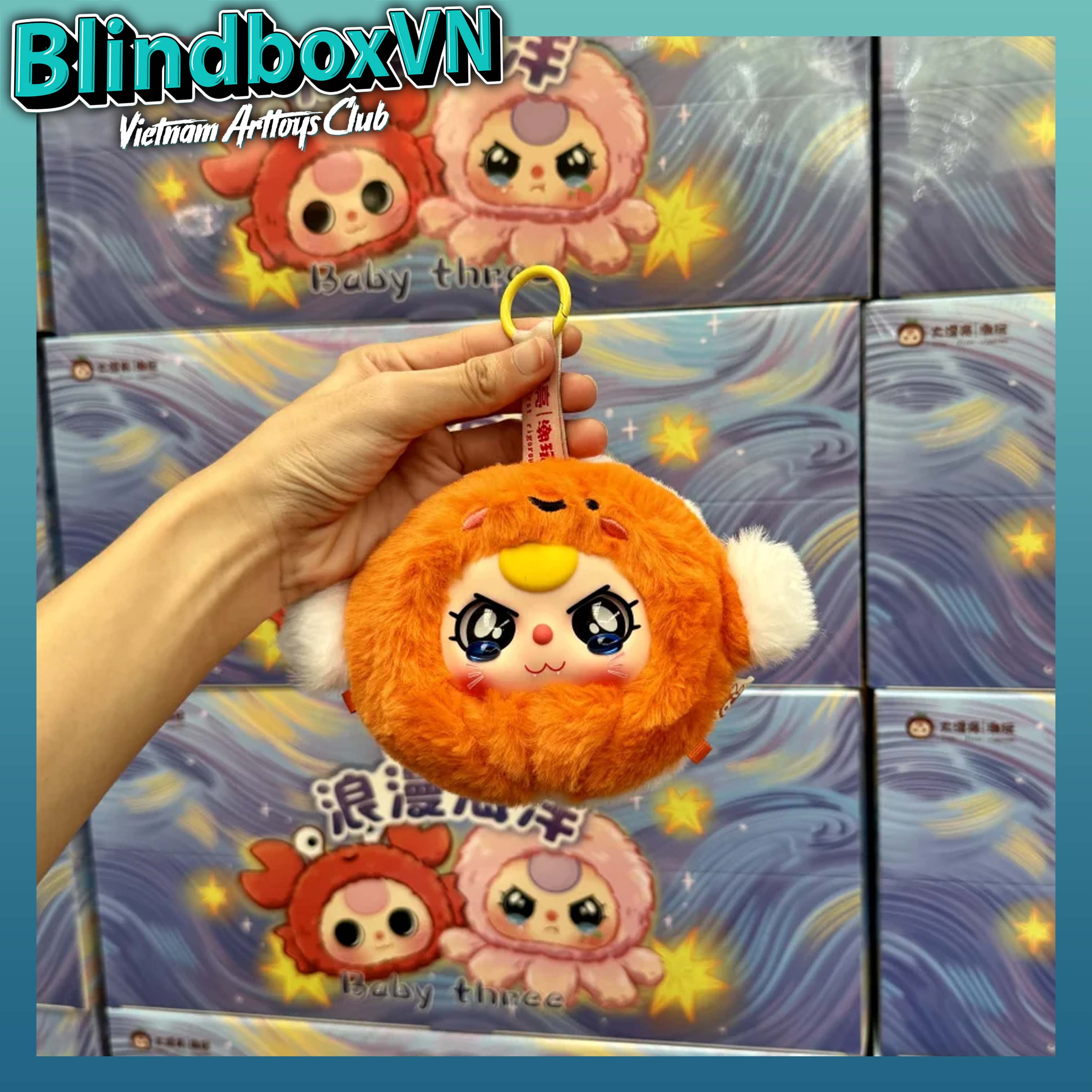 Baby Three Romantic Ocean Series Vinyl Face Blind Box