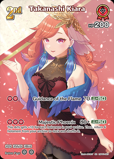 Pack Card Hololive Official Card Game Vol 1 Blooming Radiance