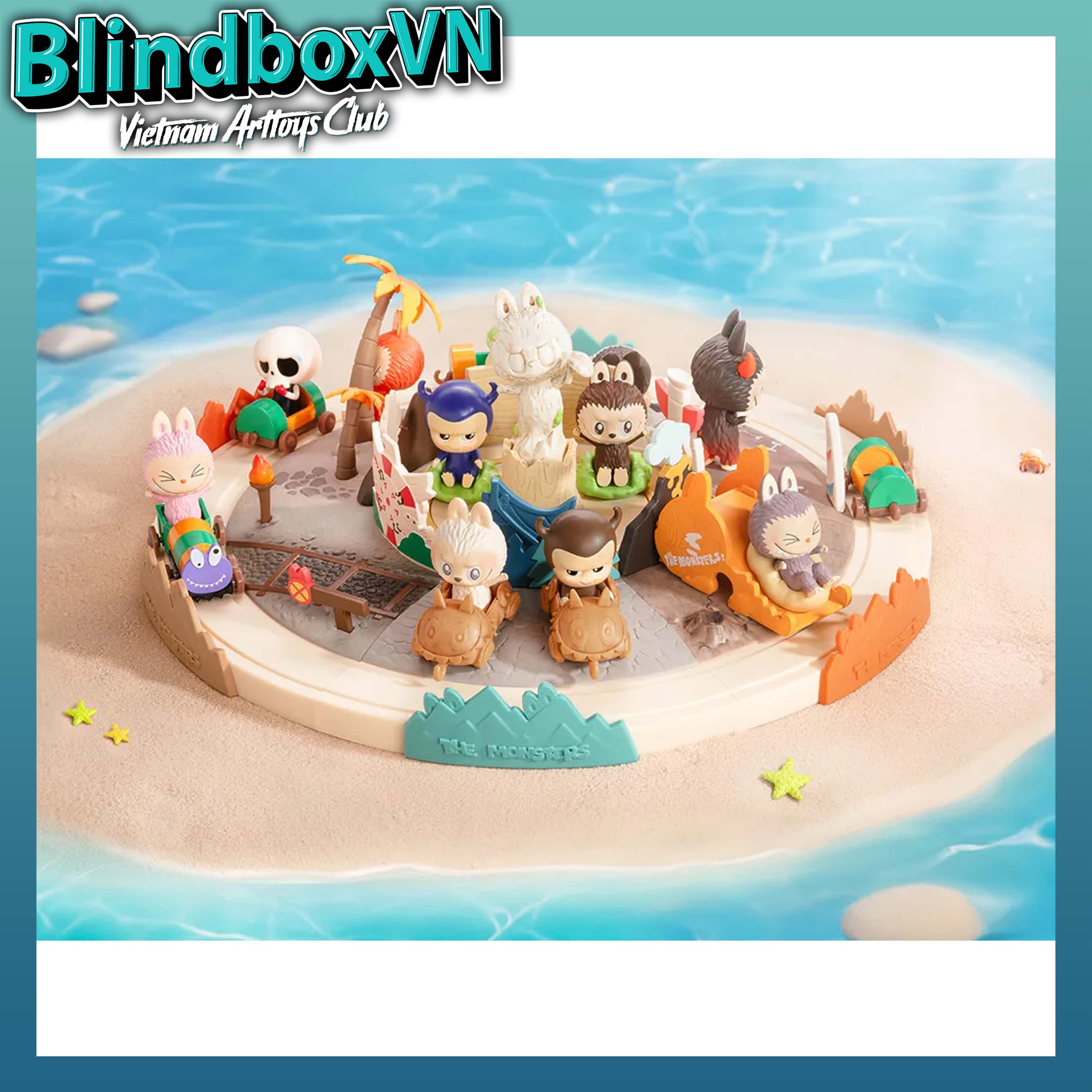 THE MONSTERS Playing Games Series Scene Sets