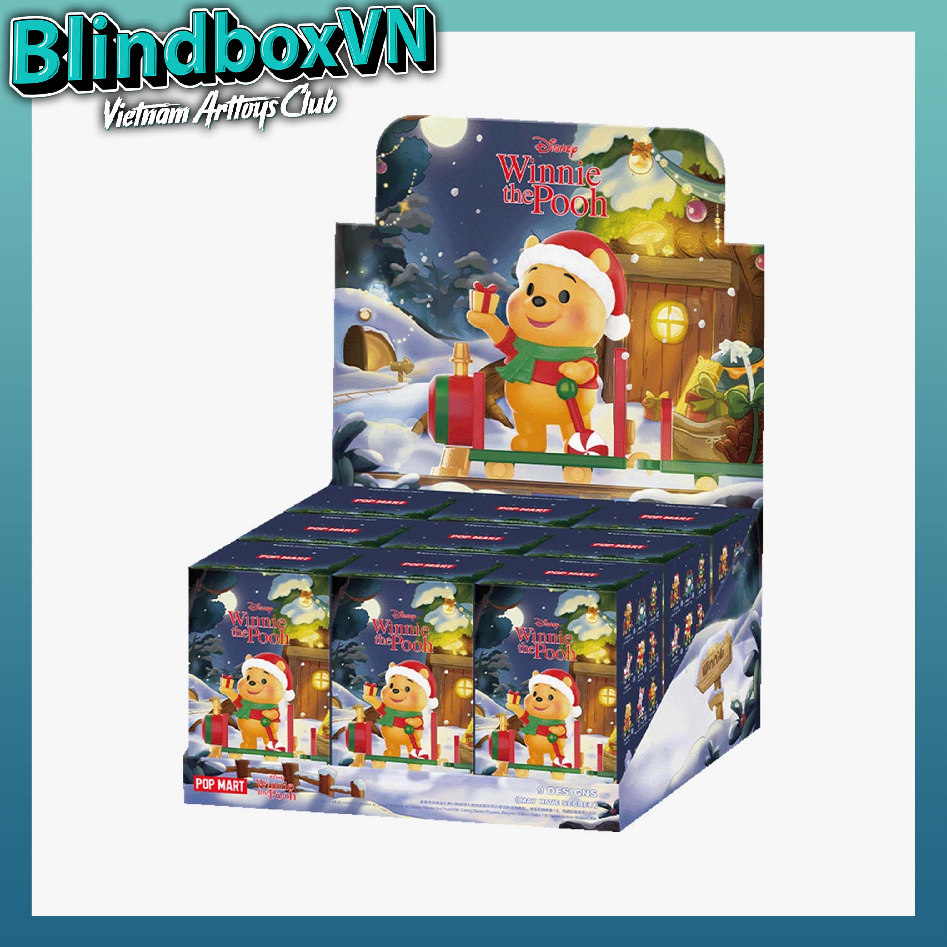 Disney Winnie the Pooh Gift Giving Series Figures Blind Box POPMART