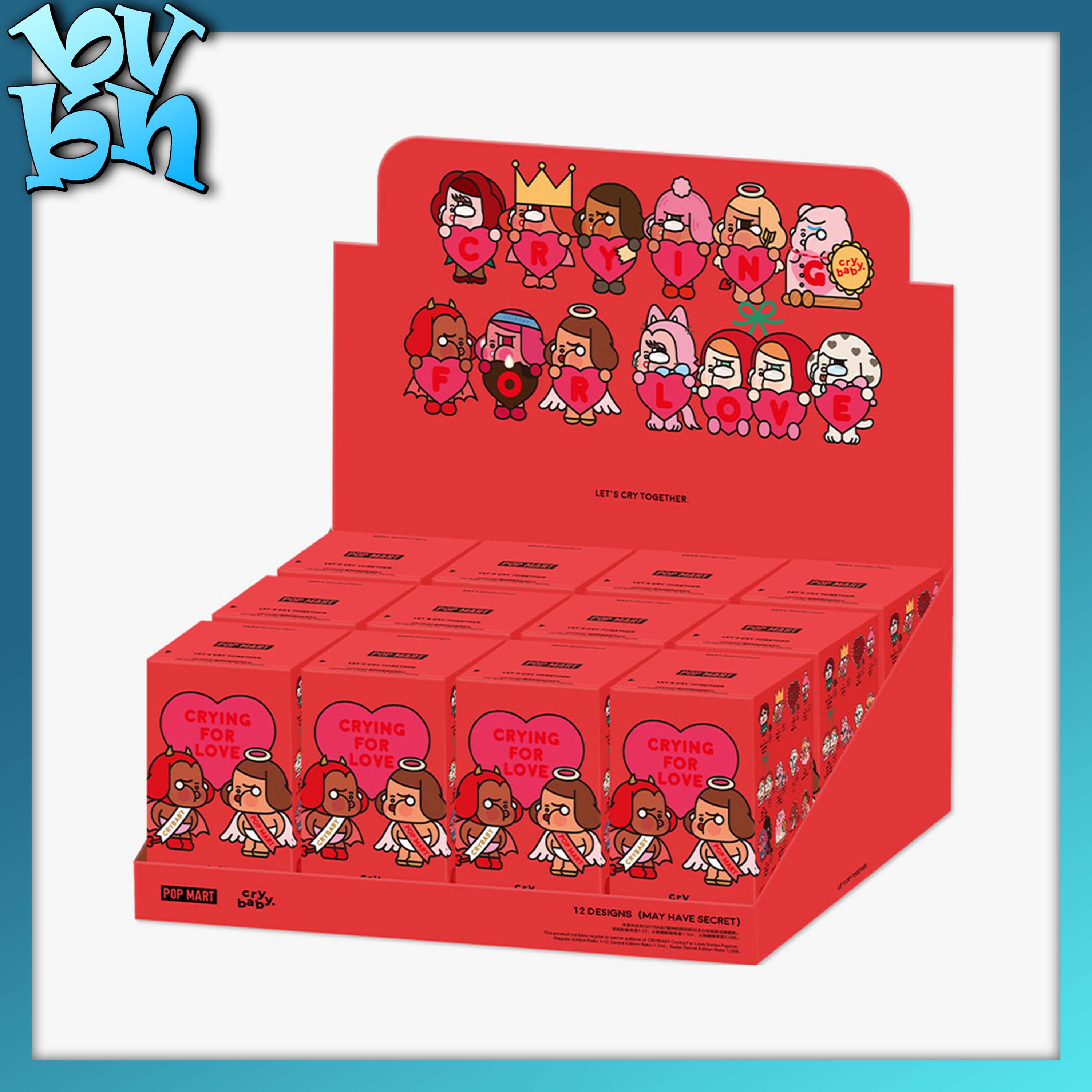 CRYBABY Crying For Love Series Figures