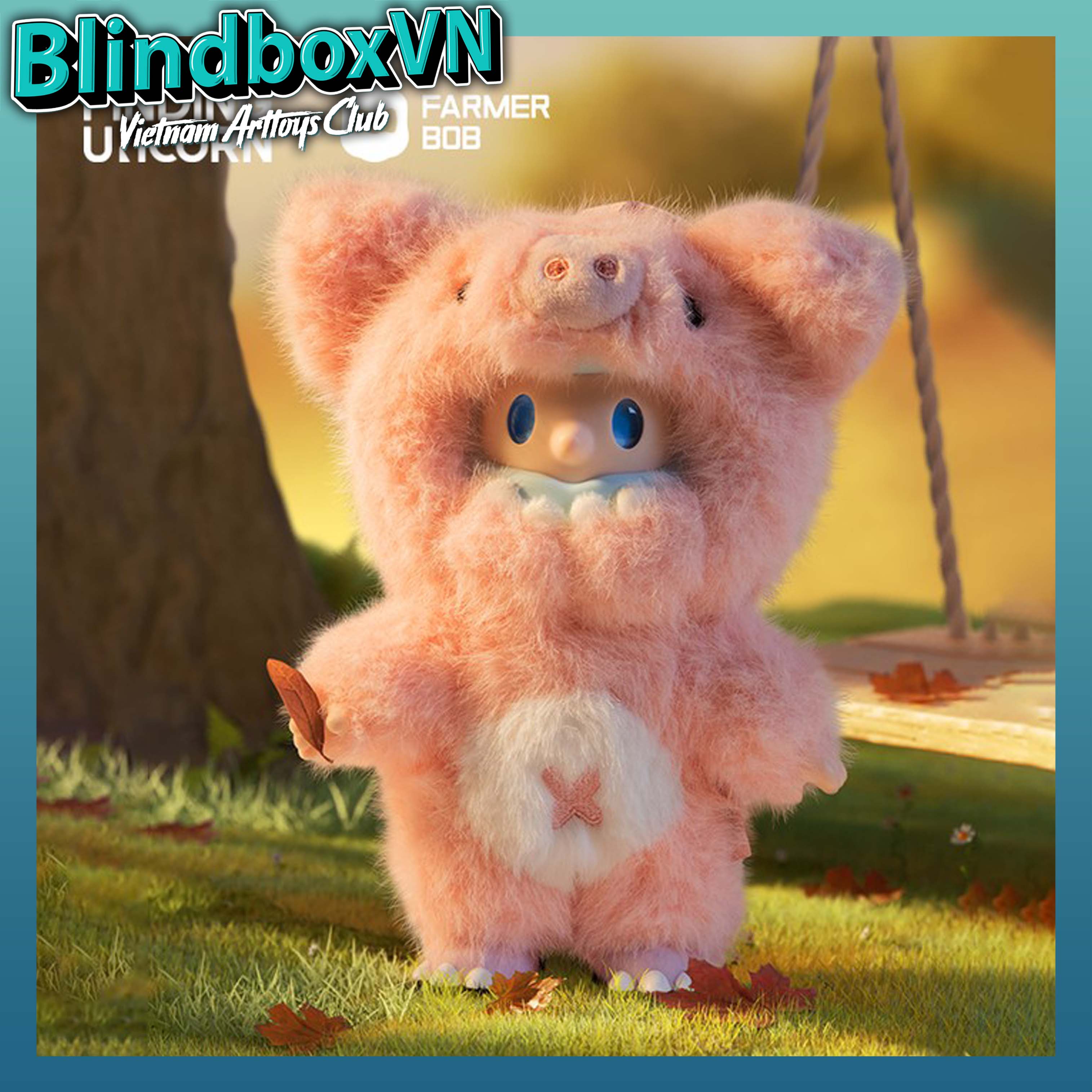 Farmer Bob Ani Monster Plush Doll Blindbox Finding Unicon