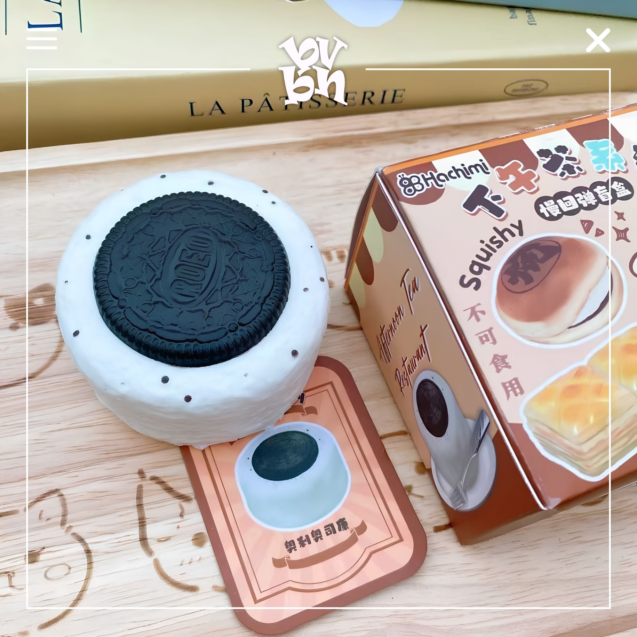 Hachimi Squishy Afternoon Tea Blindbox Series