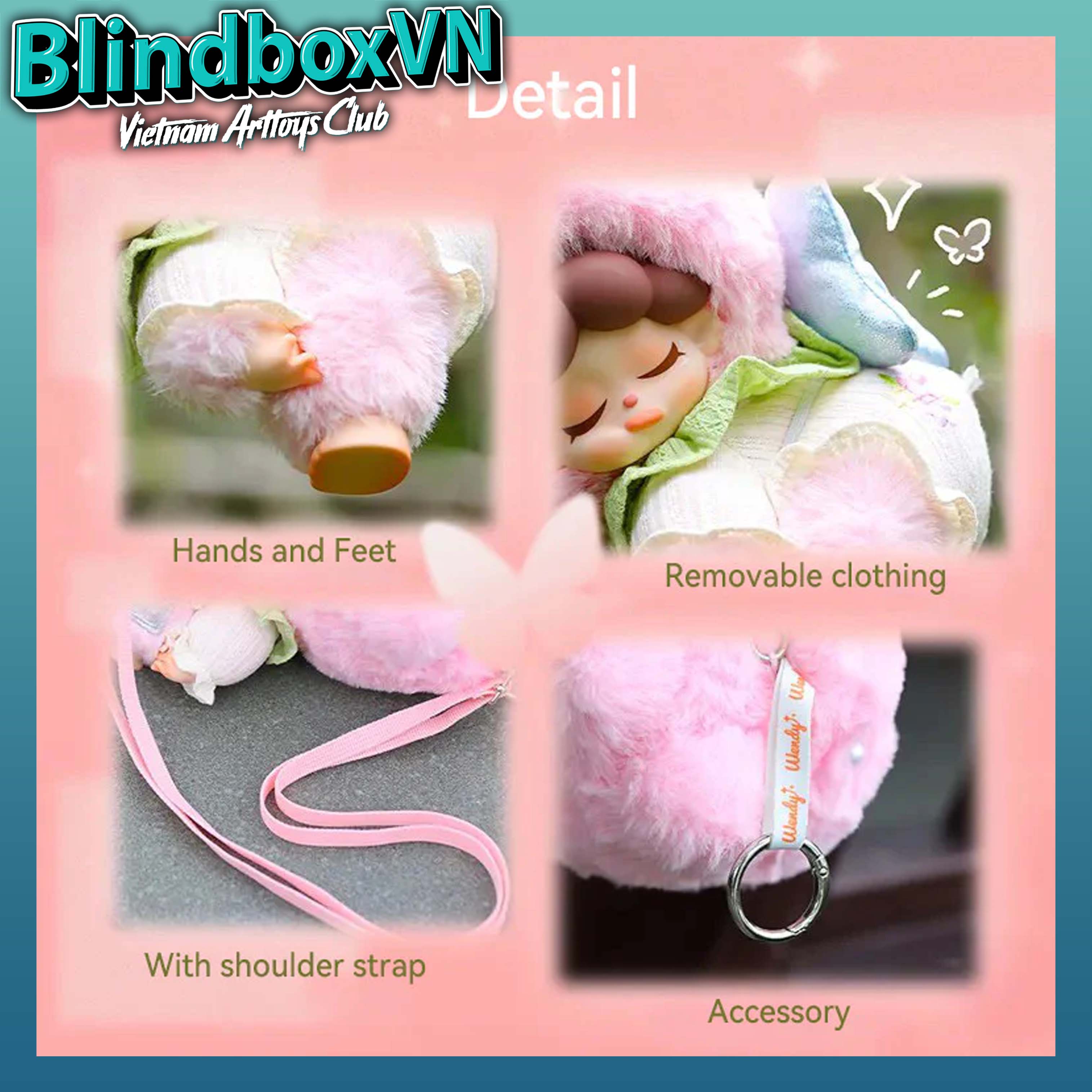 Wendy Garden Treasure Hunt Series Plush Blind Box