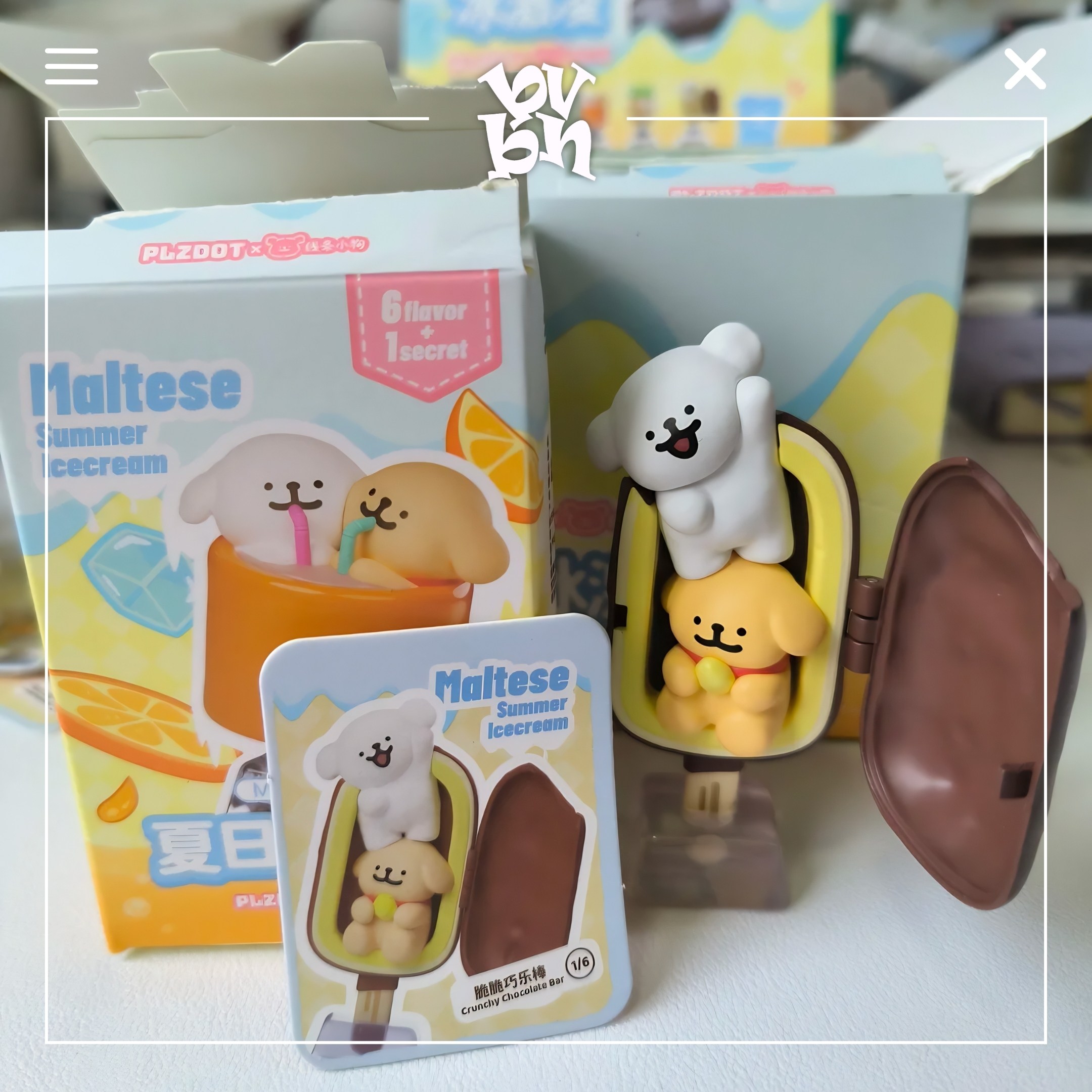 Maltese Summer Ice Cream Series Mini Blind box