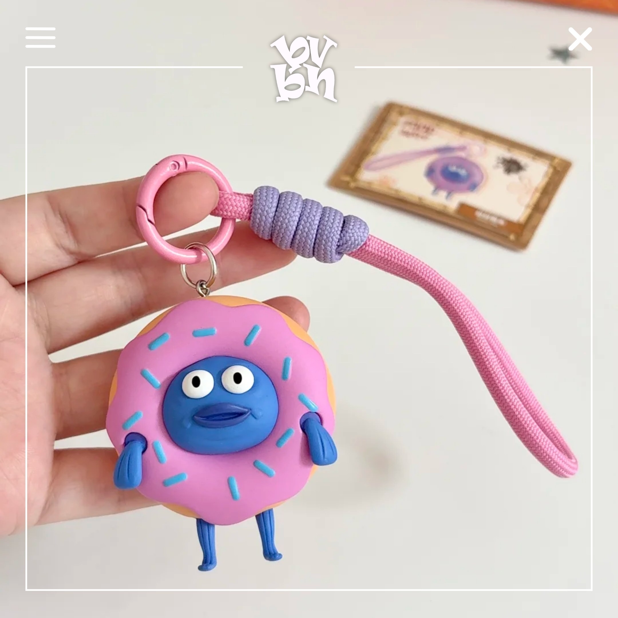 Bikini Bottom Food Party Keychain Series Blind Box