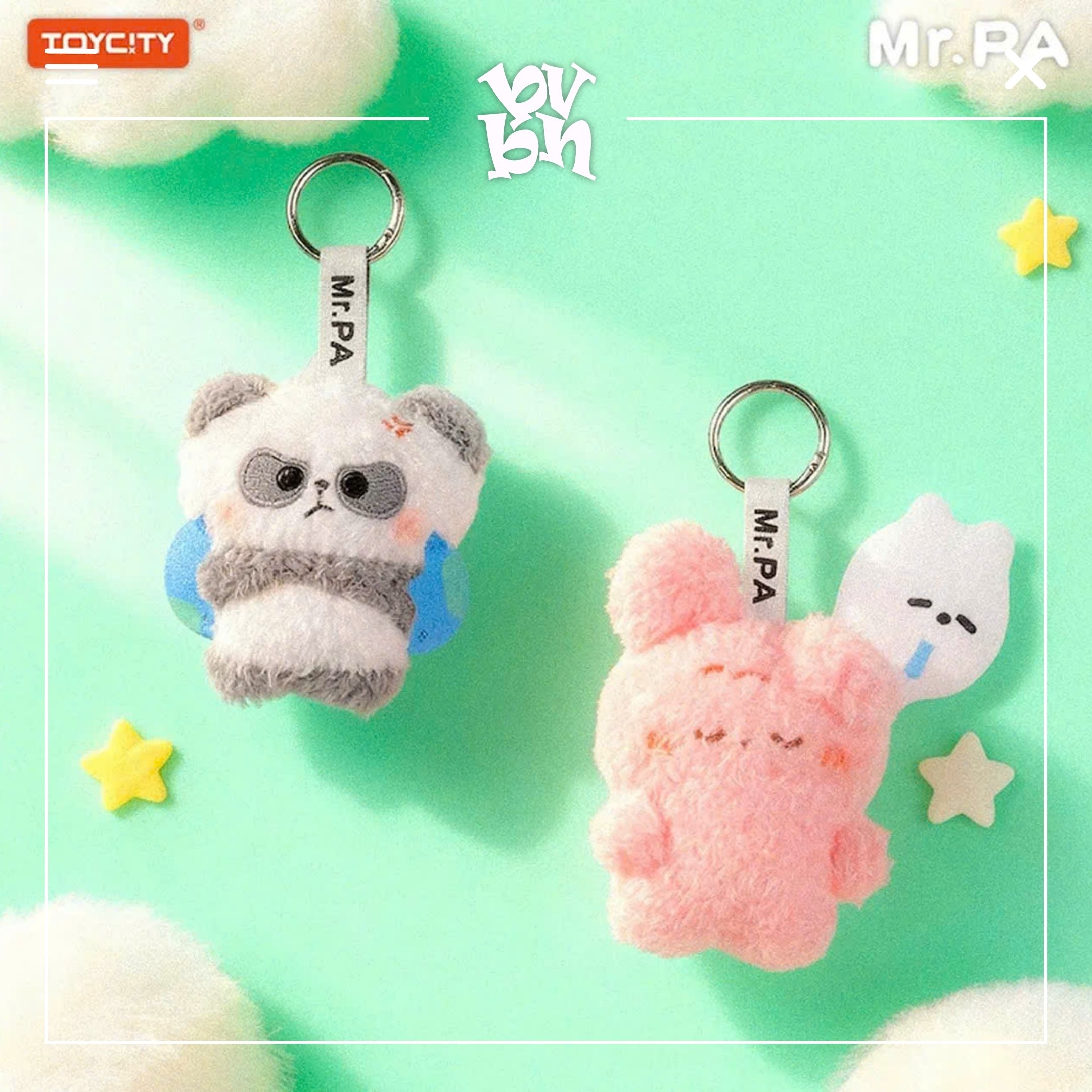MR.PA's Daily office Grind series Blind Box-Plush Keychain