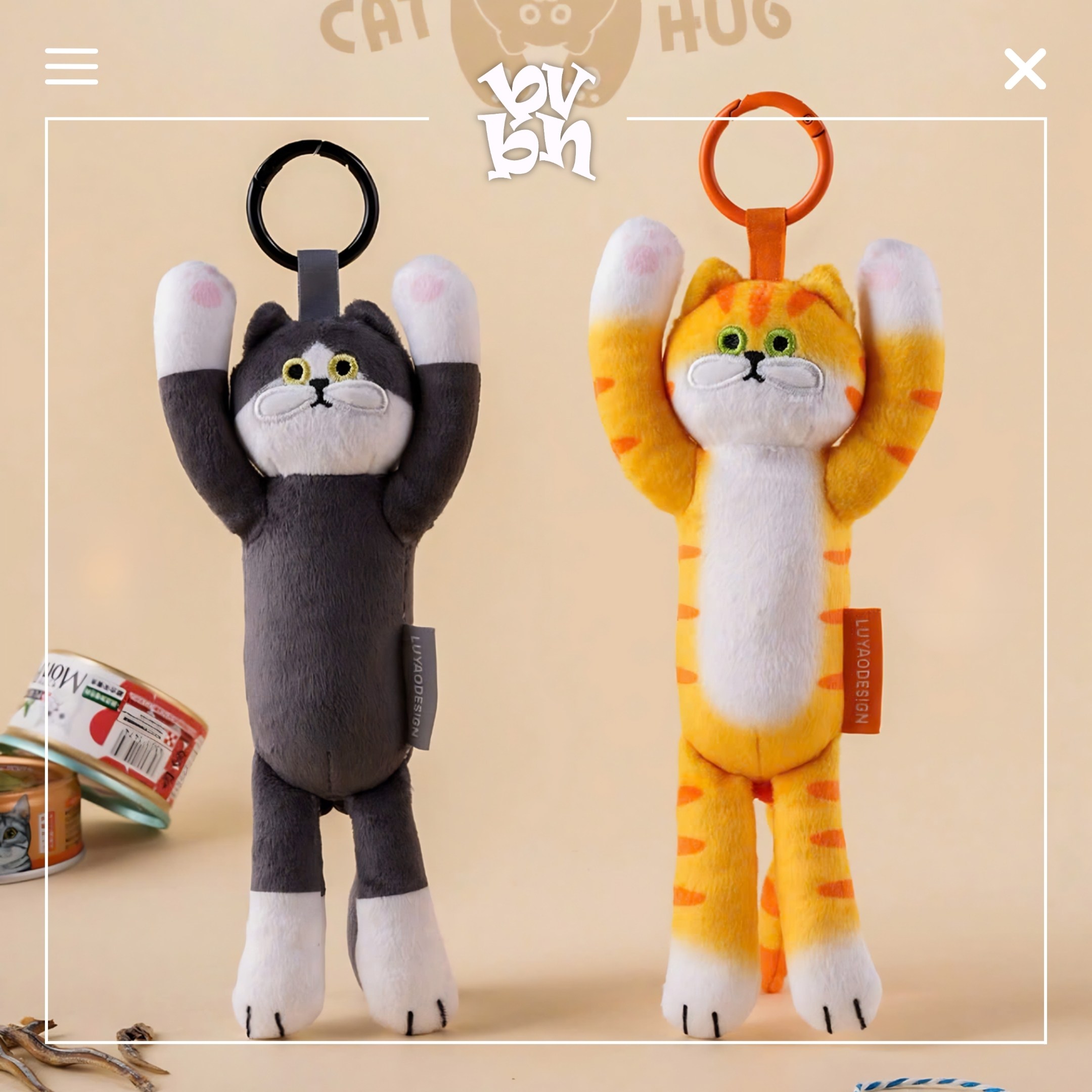 Cat's Hug Plush Doll Blind Box Series