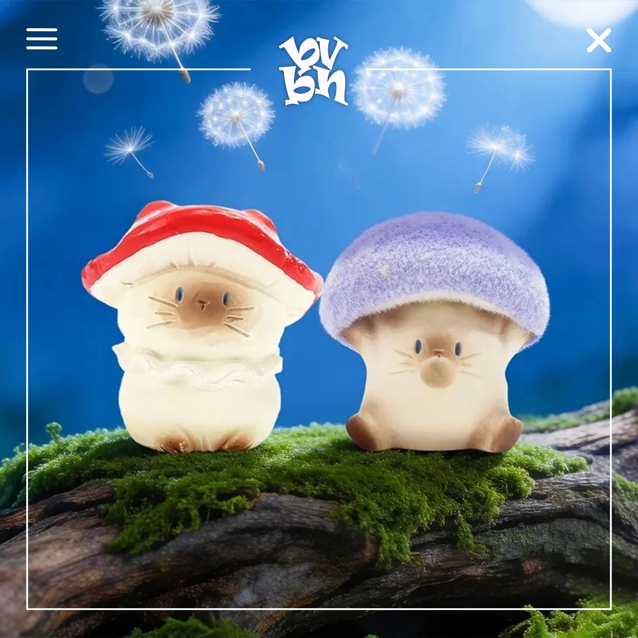 Cat Pal Fantasy Mushroom Series Blindbox